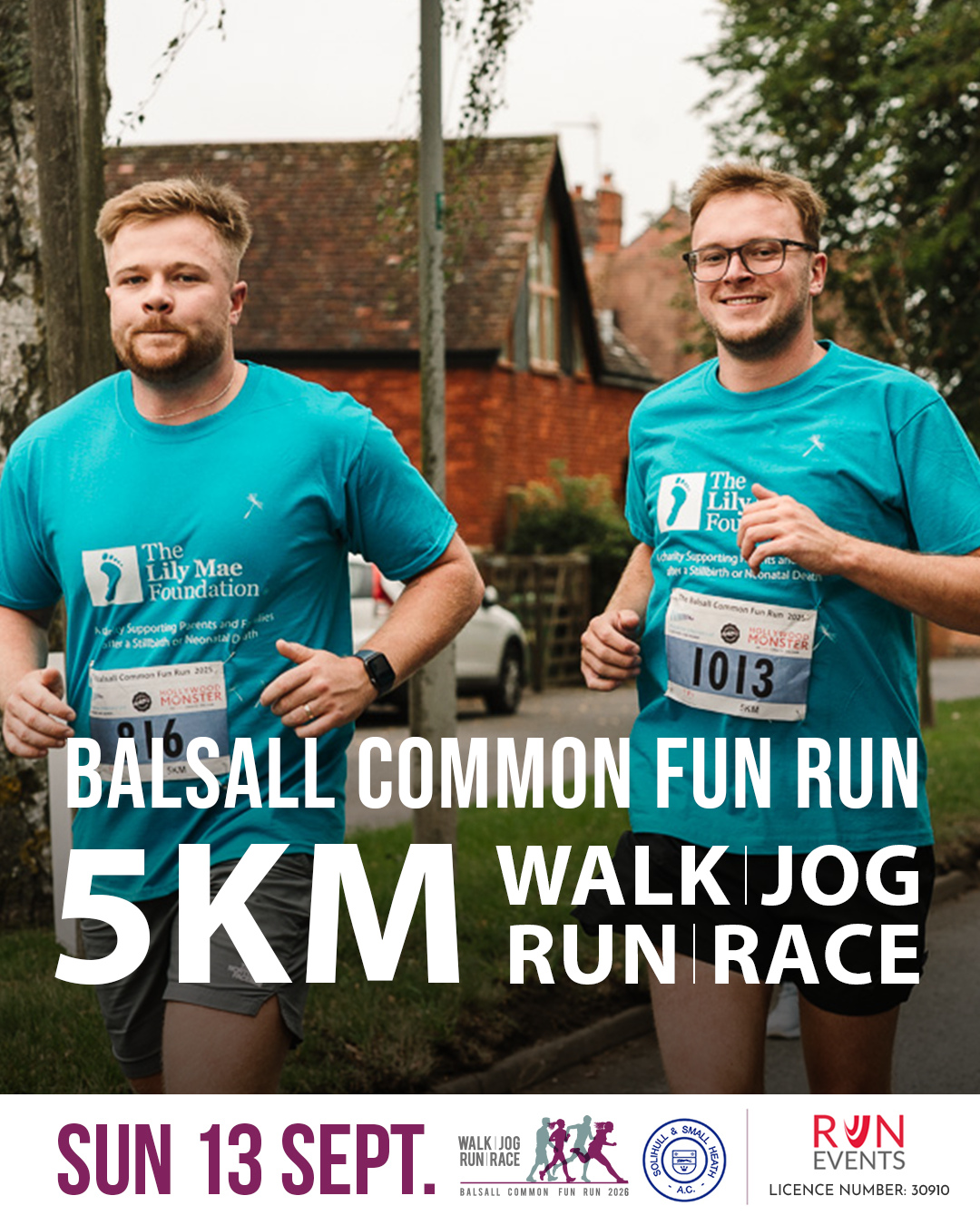 BOOK YOUR 5KM RUN PLACE NOW 🏃🏃♀️
Our slogan is Walk | Jog | Run | Race and we welcome people of all ages and abilities, who would like to take part in our 5KM run course. Bring friends and family and enjoy a walk and a chat together or jog, run, race your way round the 5KM run route.
🗓️ Sunday 13th September 2026
📍The Fun Run will start and finish at Balsall Common Primary School
⏰ START TIME FOR ALL 5KM RUNS: 12.00 noon
Book your place via the link in our bio.
All race numbers and pre-paid for T-shirts are given out on Fun Run day.
This year’s Runs are supported by Solihull and Small Heath Athletic Club and Balsall Common Primary School.