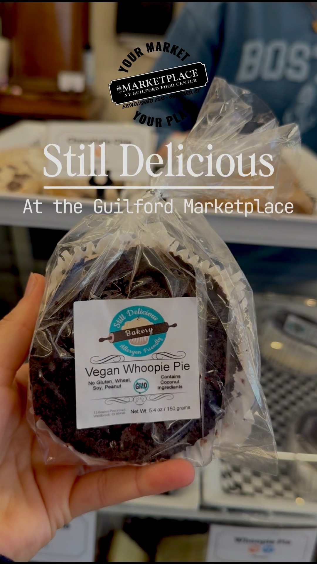 Gluten-free has never tasted better! Thanks to @stilldelicious, located at 13 Boston Post Rd, Westbrook, CT, we can offer a variety of options for everyone.
✨ Gluten-Free Options Available Daily
�🍞 Bread Rolls�
🥯 Bagels�
🧁 Vegan Whoopie Pies�
🍪 Dairy-Free Cookie Lava Cake
✨ And more!
📍77 Whitfield St, Guilford
#yourmarketyourplace #theguilfordmarketplace #guilfordgreen #thisisguilford
#GlutenFree #WestbrookCT #StillDelicious #CafeFavorites #GlutenFreeLiving #DairyFreeDesserts #VeganTreats