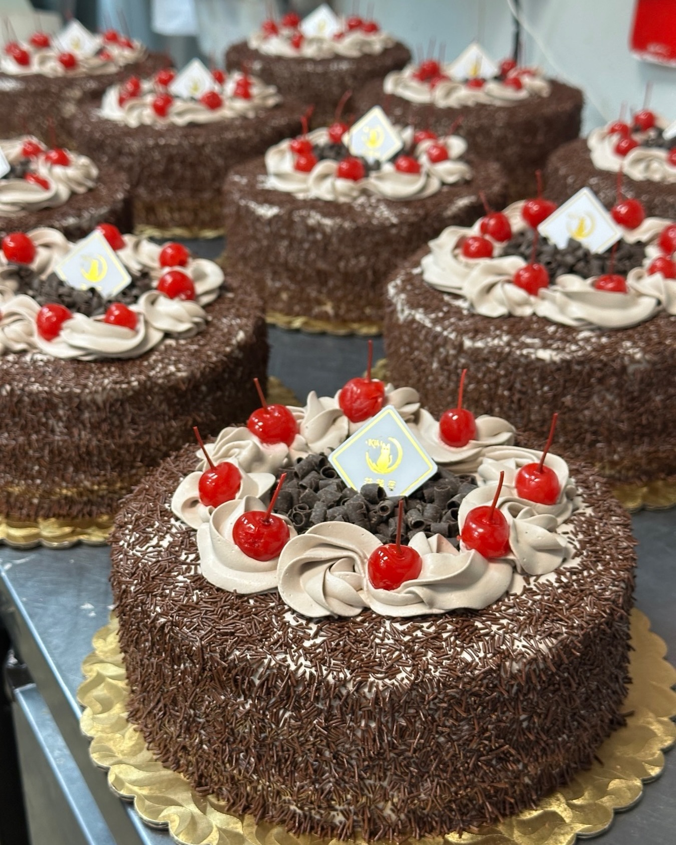 🍒 German Black Forest Cake is back! 🍫
Light, airy chocolate chiffon cake layered with rich Bordeaux dark cherries, then covered in our freshly whipped cream and finished with a generous coating of dark chocolate shavings.
Every bite is the perfect balance of fluffy chocolate cake, juicy cherries, silky cream, and bittersweet chocolate—an elegant classic that’s never out of style.
Available in-store for a limited time while supplies last!
📍 Kiki Bakery
🌐 www.kikibakery.com
#KikiBakery #BlackForestCake #GermanBlackForest #ChocolateCake #SeattleBakery SeattleDesserts FreshWhippedCream ChocolateLovers CherryCake DessertLovers JapaneseStyleCake TaiwaneseBakery SupportLocalSeattle