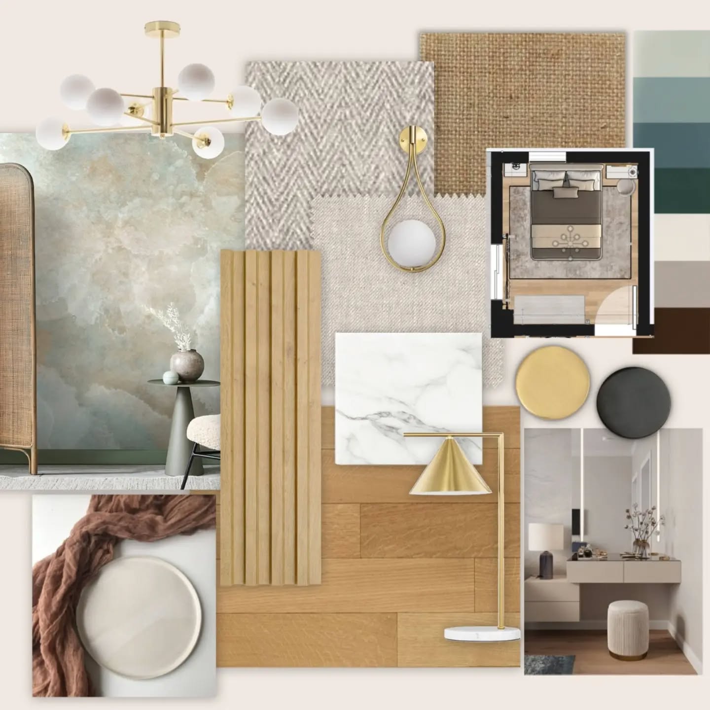 ✨ Behind the Design: Coastal Calm
Before we start selecting furniture, finishes and décor, every project begins with a concept.
Moodboards are an essential part of our design process, helping us explore colours, textures, materials and the overall atmosphere of a space before any final decisions are made. They allow us to ensure that every element works together and reflects our client's vision.
This concept is part of an exciting holiday apartment project currently in progress, inspired by the calming colours of the sea, natural textures and timeless materials.
We can't wait to share how this project evolves over the coming months. 💙
#InteriorDesign #Moodboard #DesignConcept #HolidayApartment #Algarve