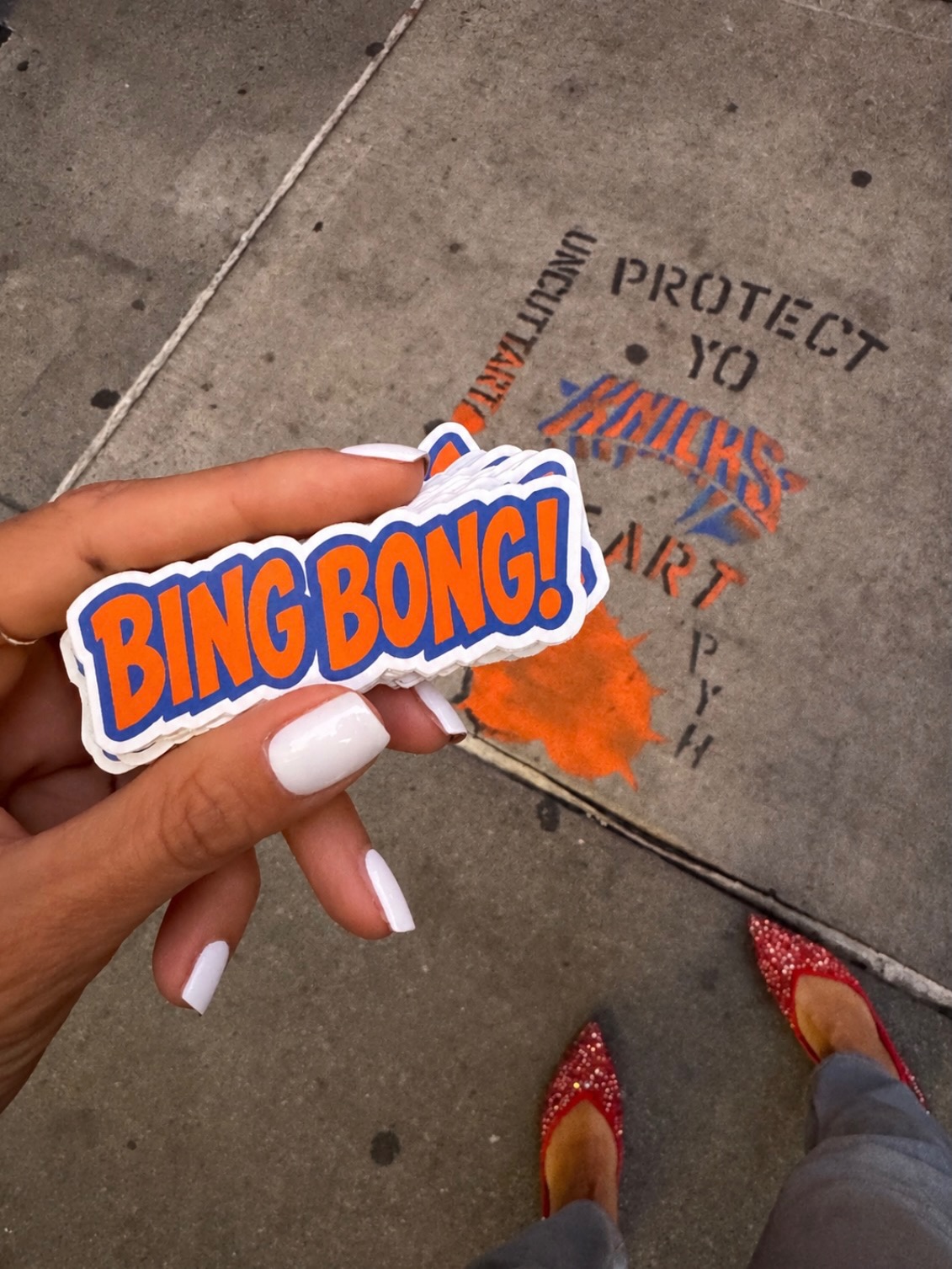 New Stickers !
#bingbong #knicks #knicksin5 @uncuttart @protectyoheart
#LP #livepurposefully