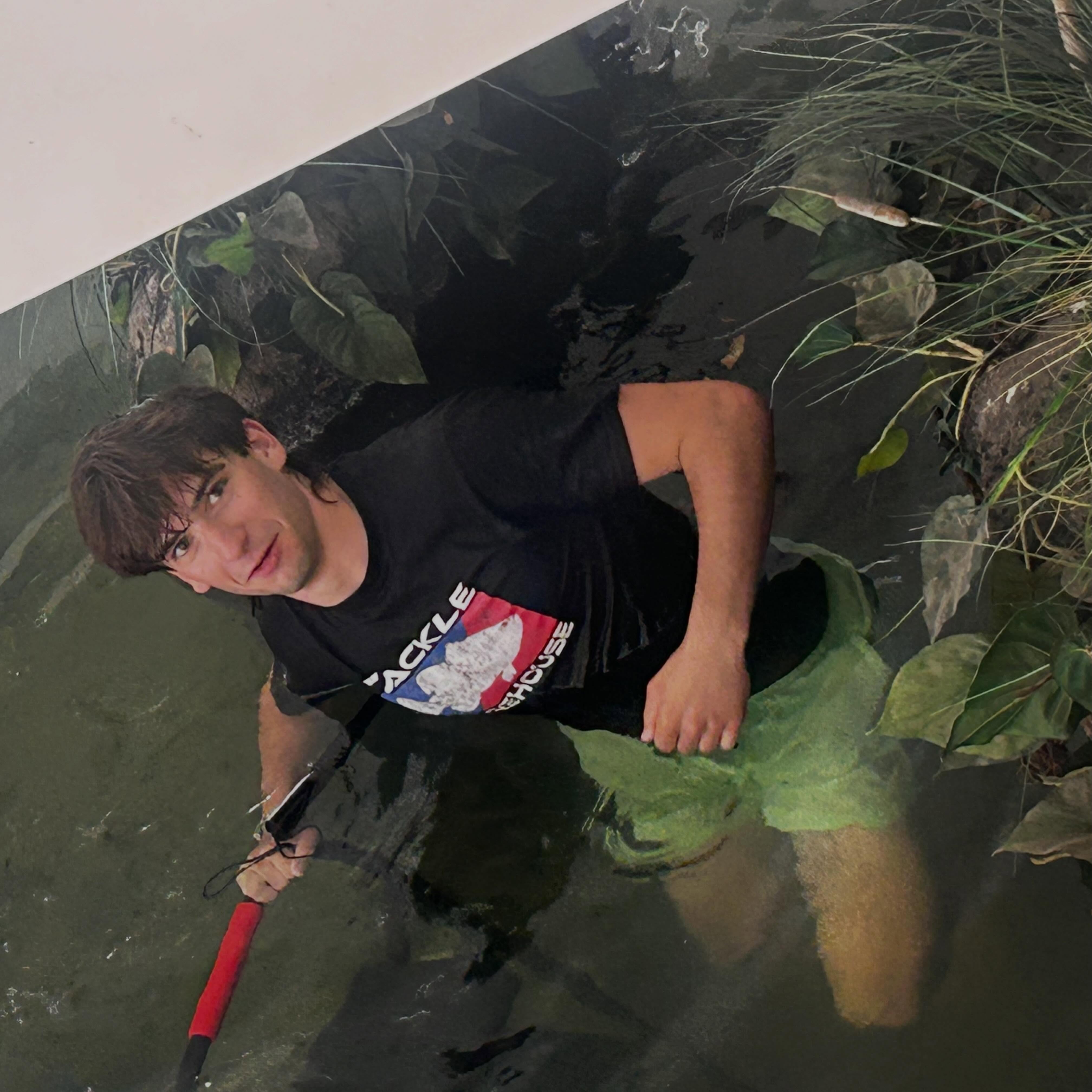 Just another day at the Harbor School! One of our graduating seniors Mr. Oh Yeah went for a dive into our Aquarium where he attempted to catch a fish that we were ready to release back into the harbor just in time for the summer. There’s no place like the Harbor School. You may also remember him from his viral photo of carrying a fish on our NYC subway trains a few months back. #harborup #congratsgrad