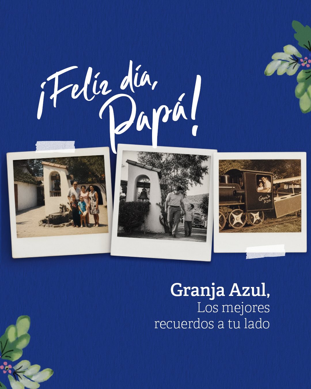 Los mejores recuerdos tienen tu nombre, papá. Gracias por traerlos a nuestra mesa. 💙
¡Feliz día!
#GranjaAzulElOriginal