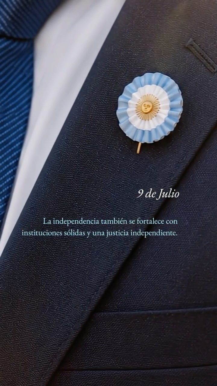 🇦🇷 En el Día de la Independencia recordamos un hito que marcó el nacimiento de nuestra Nación y renovamos el compromiso con los valores que la sostienen: el respeto por la Constitución, el fortalecimiento de las instituciones y la vigencia del Estado de Derecho.
Construir una sociedad más justa es una tarea permanente que requiere instituciones sólidas y una justicia al servicio de la ciudadanía.
#9DeJulio #DíaDeLaIndependencia