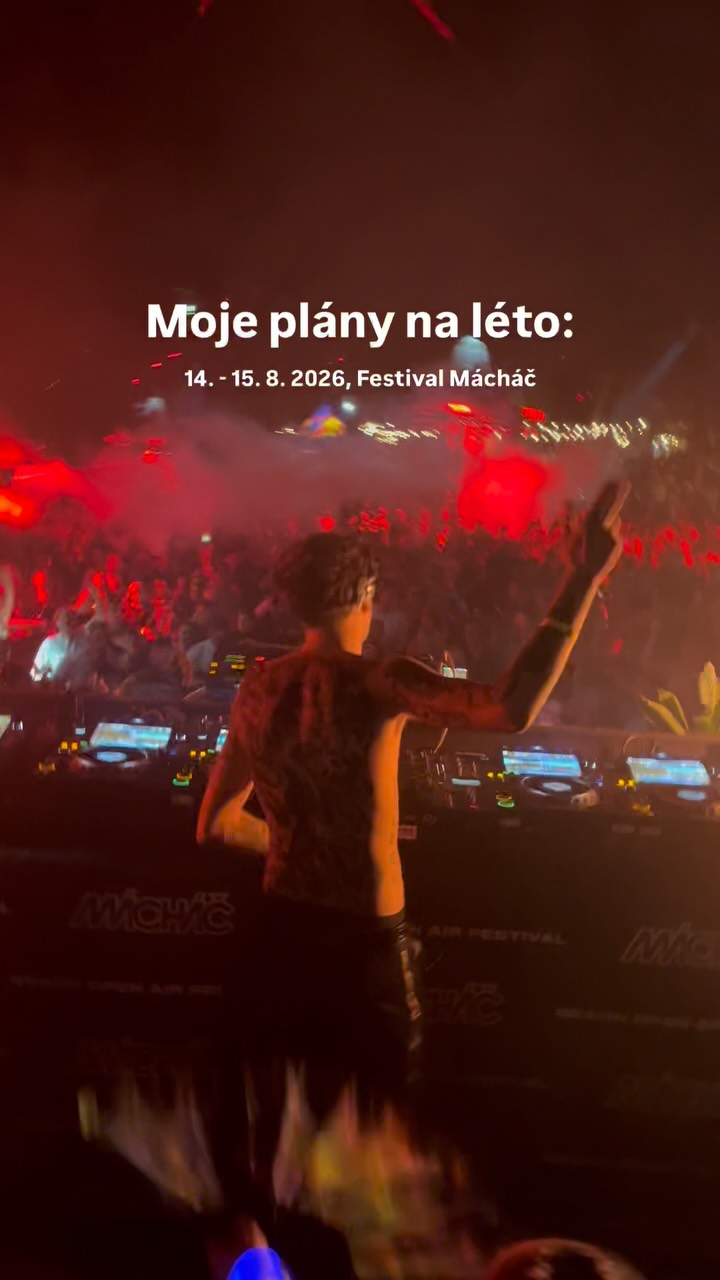 Léto se blíží, už máš lístek?
>> https://tickets.machac.cz/
(@zuezeu 2025, Festival Mácháč)