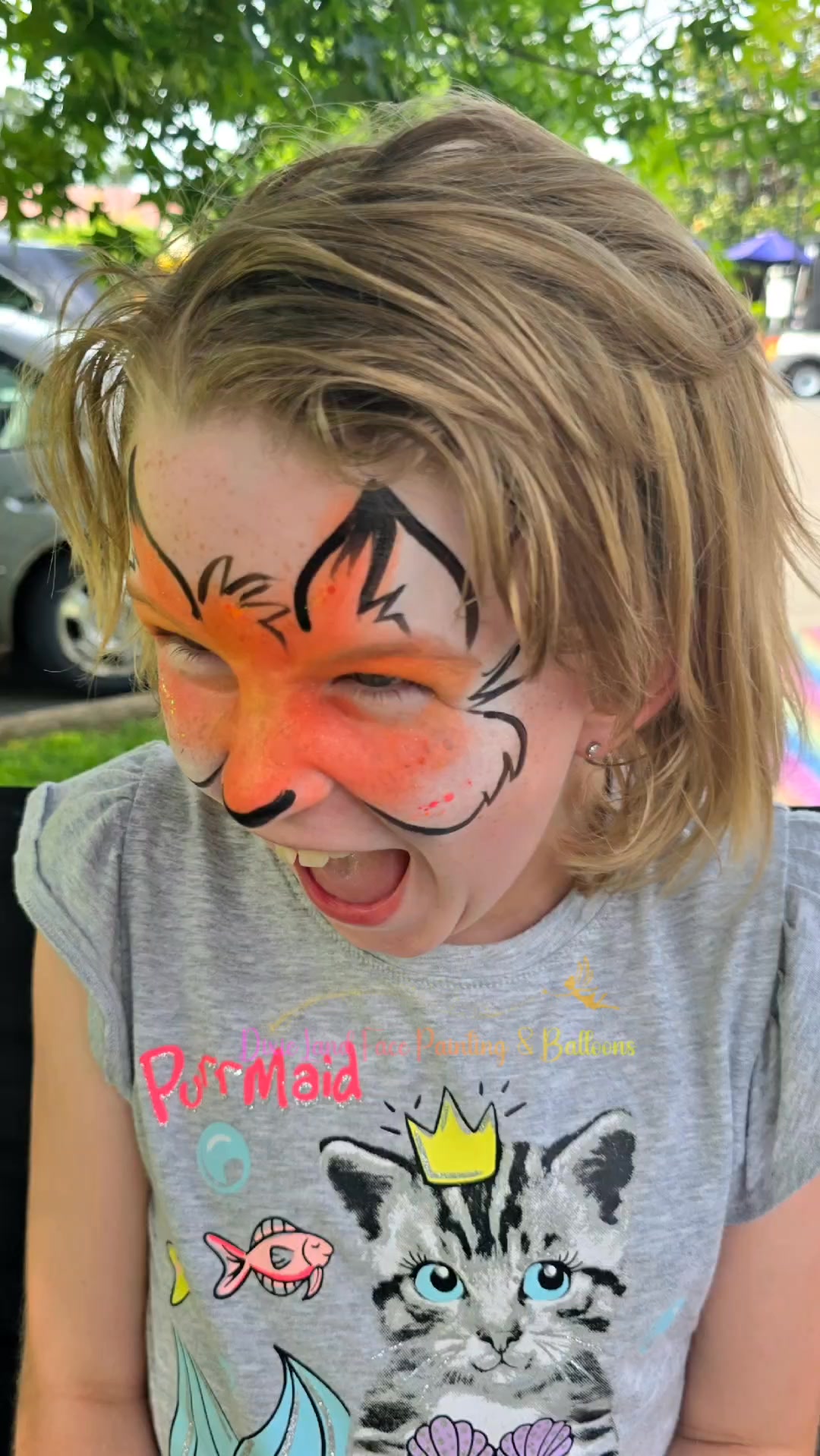 Alzheimer's Fundraiser at charter Senior Living in Hermitage, TN💜
#NashvilleLife #nashvilletn #memorycare #facepainting