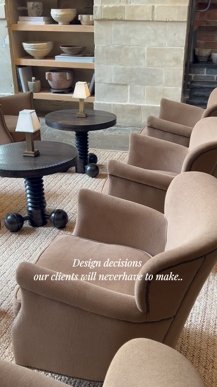 O U R J O B | working with a designer should take all of these decisions out of your hands, not add to your pile.
Micro decisions are our bag, we’ve got you.
…
Interior design, interior designer, bristol interior designer, luxury design, design reel, design inspiration