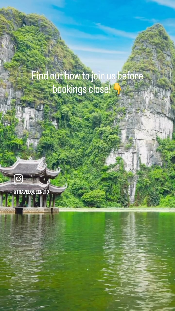 Bookings are closing for our epic 12 day, 26 Oct Vietnam & Cambodia Adventure ladies 🤩 and FCDO advice has just been updated to give flights through Middle East airports the green light… so we’re gonna fill up fast 🙌
A little reminder; this could be your last chance to join me on this trip, as I’ve gotta keep creating new trips to keep my loyal Travel Queens who keep coming back for more happy 😊 …and there’s only so many I can physically run a year as a one woman business… so I won’t be running this tour next year or the year after! 😁
For all the info and to read our full itinerary and see all the incredible days of this tour, head to the Travel Queen website, where you can also find reviews on our Meet Real Travel Queens page, send me any messages in the chat and book your place - there’s a link in my profile and stories 👉
Bookings close 24 July for this trip as I’ve got flights to book for you within the tour itinerary from north to central Vietnam and to Cambodia and we see so much there’s rather a lot more to organise too 😁
If you have any questions, just send me a message! (TQ owner Mel here 😊)
If you’re just finding us, hi! 👋 Travel Queen is a super personal group tour operator creating carefully crafted adventures for women, with lots of special little touches, gorgeous accommodation and hidden gems; perfect for the solo female traveller who wants to enjoy it all with the company of likeminded women and a group leader to take care of everything!
Follow me for more highlights of our tours and all kinds of solo female travel and woman power inspiration! ✨
#sofetravel #solofemaletravel #grouptravel #sheisnotlost #womanpower