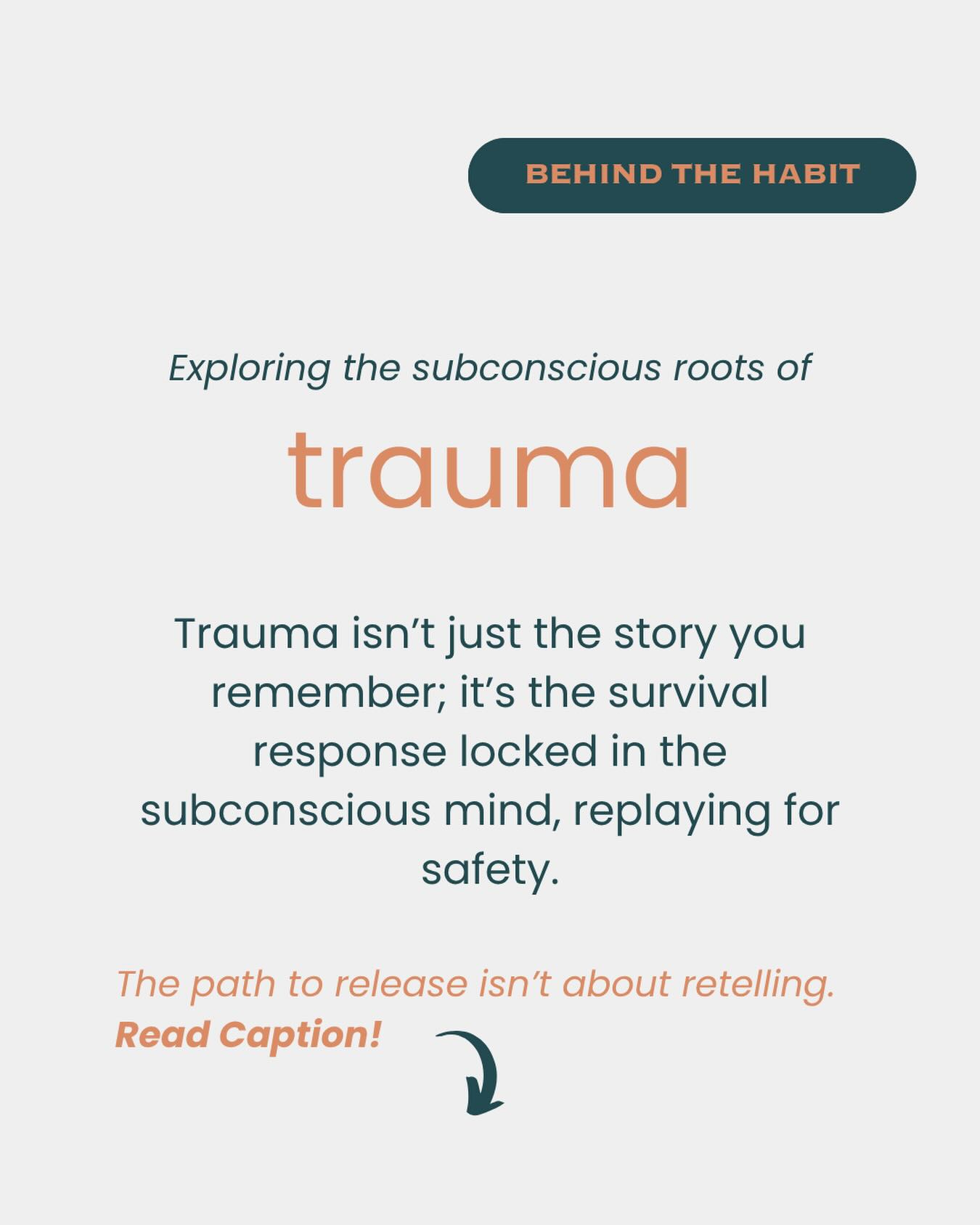 BEHIND THE HABIT... Trauma 🧠
Trauma lives in the body and subconscious — not just the memory.
You may feel “stuck” because part of your mind is still trying to protect you from a past that no longer exists.
Hypnotherapy can help by:
🔹 Working gently with stored survival responses
🔹 Helping the nervous system complete unfinished cycles
🔹 Releasing emotional loops and triggers
🔹 Restoring safety from within
The path to release isn’t about retelling, but about rewiring. Let’s talk.
👉 Explore how at www.hypnotoday.com
#Hypnotherapy
#BehindTheHabit
#HabitChange
#ConsciousLiving
#Trauma