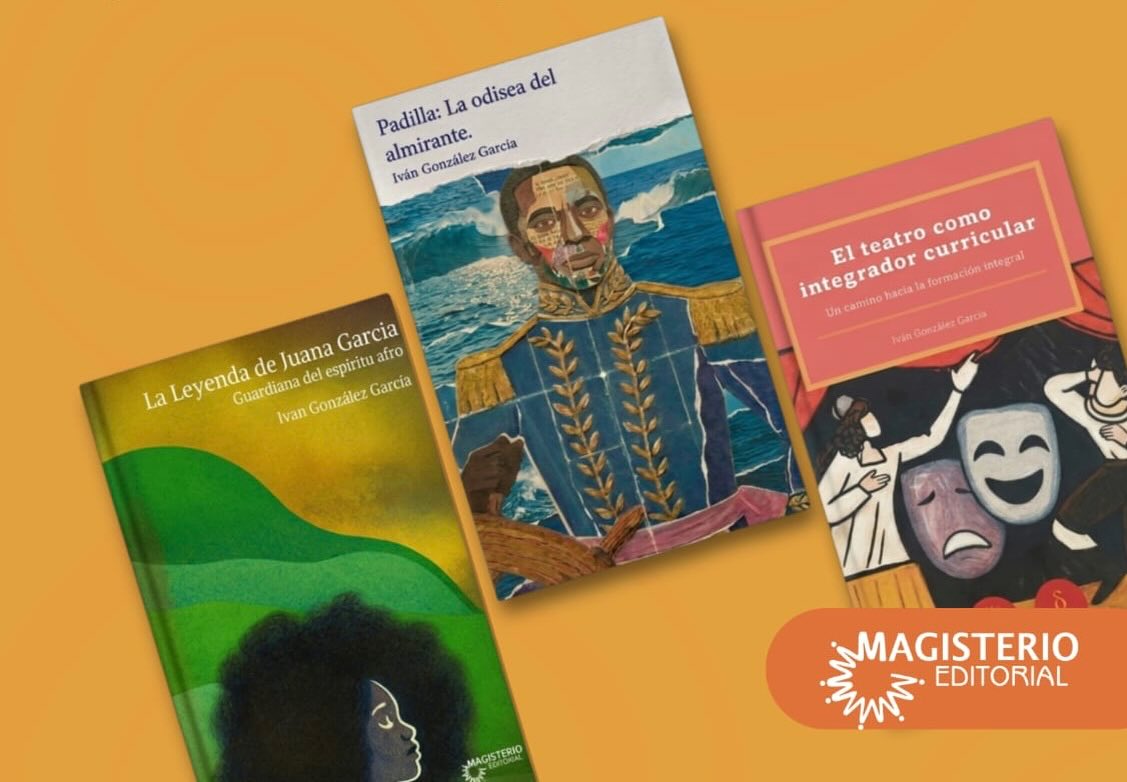 📚✨ HOY RECOMENDAMOS TRES LIBROS DEL ESCRITOR CARTAGENERO IVÁN GONZÁLEZ ✨📚
#martesderecomendarlibros👌🏼
✍️✨La literatura, la historia y la pedagogía se encuentran en la obra de Iván González, autor local que ha dedicado su trabajo a explorar personajes, relatos y procesos fundamentales de nuestra identidad cultural.
👏🤩Y hoy queremos no solo recomendar tres de sus más recientes publicaciones, también estamos invitándolos a la presentación de estos interesantes textos:
📖 Padilla, la odisea del almirante, una mirada literaria a la vida y las luchas de uno de los personajes más importantes de la historia colombiana.
📖 La leyenda de Juana García, obra que recupera una de las figuras más fascinantes del imaginario histórico y popular de Cartagena.
📖 El teatro como integrador curricular, un libro que reflexiona sobre el papel de las artes escénicas como herramienta pedagógica y formativa.
👇🏽🍷:
Así que agéndense para mañana, miércoles, 24 de junio, a las 5:30 p. m., en el Salón Pierre Daguet de UNIBAC.
🫶🌟Será una excelente oportunidad para acercarse al trabajo de este amigo y autor cartagenero que contribuye a preservar y difundir la memoria, la cultura y la educación desde la escritura.
🗓️ Miércoles, 24 de Junio
📍 Salón Pierre Daguet – UNIBAC
🕠 5:30 p. m.
💖Todos invitados💖
#recomendaciónliterariaimperdible #IvánGonzález AutoresCartageneros