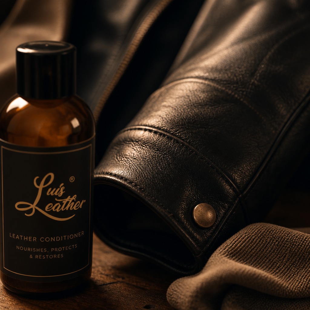 A quiet ritual for a jacket that lasts. Show gentle cleaning, targeted conditioning, and breathable storage—using our recommended products—so your Luis Leather ages with grace. Crafted from ethically sourced leather and hand‑stitched for longevity, these steps protect both look and value. Share your care routine below — which tip will you try? Link in bio. 🖤🧴🪡 #LuisLeather #LeatherCare #TimelessStyle #CraftedToLast