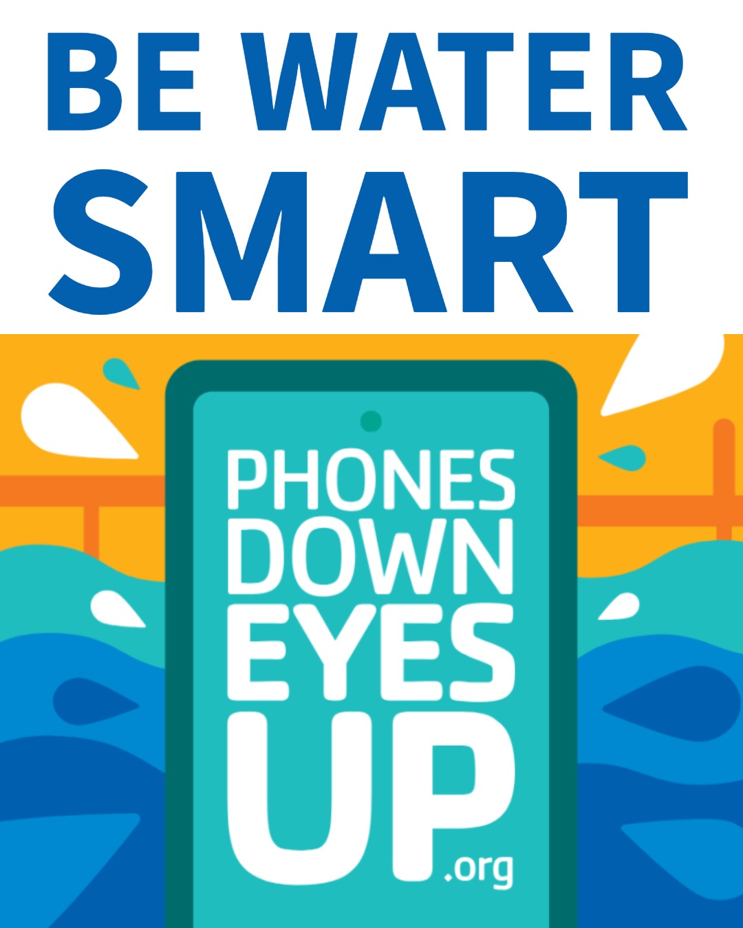 BE WATER SMART
Phones Down ~ Eyes Up
#watersmart #phonesdowneyesup #watersafty #edgewoodclub #edgewood #pittsburgh