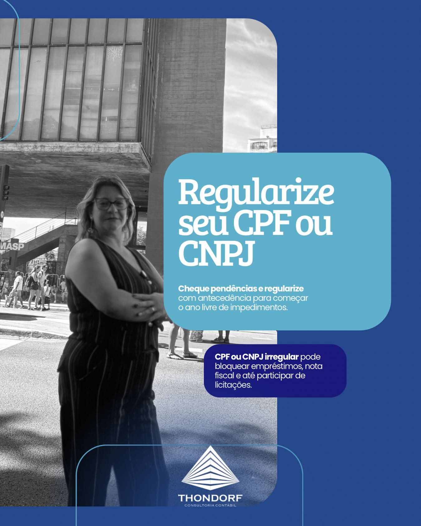 🚨 CPF ou CNPJ com pendências?
Manter sua situação regularizada é fundamental para evitar restrições, multas e dificuldades na hora de realizar operações financeiras, emitir notas fiscais ou acessar crédito.
Tanto para pessoas físicas quanto para empresas, estar em dia com as obrigações fiscais garante mais
segurança, tranquilidade e oportunidades.
Não deixe uma pendência impedir seus planos ou o crescimento do seu negócio.
💬 Precisa regularizar seu CPF ou CNPJ? A Thondorf Contabilidade está pronta para te ajudar.
#CPF #CNPJ #RegularizaçãoFiscal #Contabilidade #Empreendedorismo Empresas ReceitaFederal
GestãoEmpresarial ContabilidadeConsultiva ThondorfContabilidade