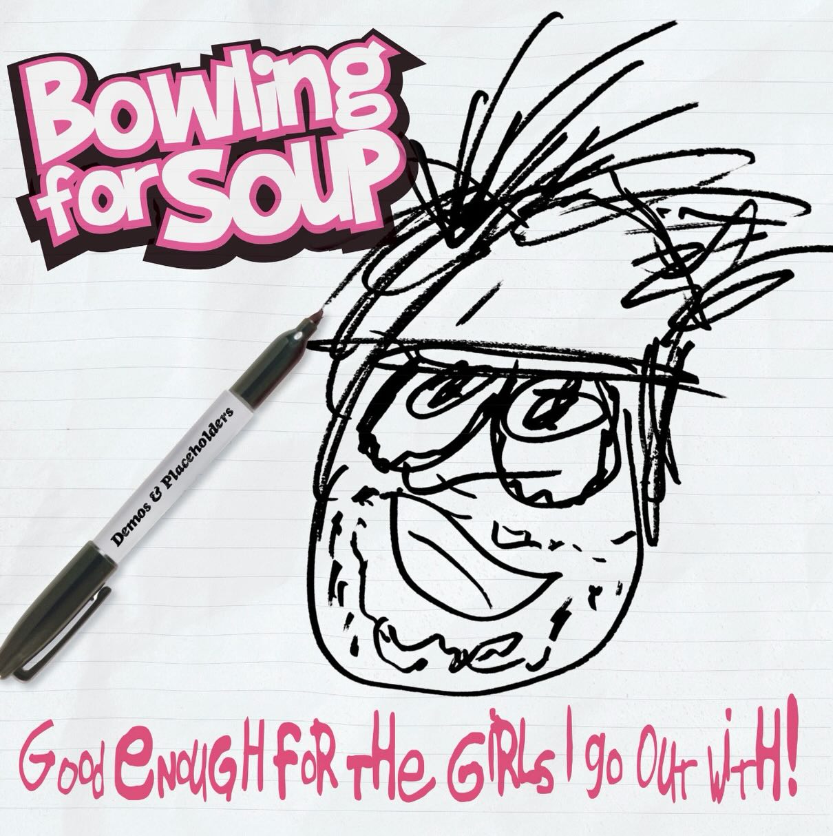 The Punk Rock Museum’s label, TPRM OD’s, is proud to announce the release of an exclusive Bowling for Soup record, Good Enough For The Girls I Go Out With (Demos and Placeholders), with pre-orders going up on July 6th!
This release features six demos and placeholder recordings, offering fans a rare glimpse into the songwriting process before the songs were polished and ready for release.
A very special variant will be available for purchase in person on July 24th at Vinyl Threat, The Punk Rock Museum’s record store, as well as all regular variants being available online.
“When Vinnie from the Punk Rock Museum reached out about working together on a vinyl release of BFS demos, I was instantly in! The museum is my home away from home. I absolutely love that place, the staff, and all the events they do. Plus, I love the idea of sharing a look inside the songs before they are polished and ready for the public. I have all this stuff sitting around, so I am really glad we get to share some of it!”
- Jaret Reddick
To celebrate the release, Bowling for Soup’s Jaret, Gary and Rob will host a special listening session on July 24th from 1:00 PM – 3:00 PM at The Punk Rock Museum.
During the event, attendees will listen to the album with the band, going over each song to share stories, discuss the recordings, answer a few questions and get their album signed.