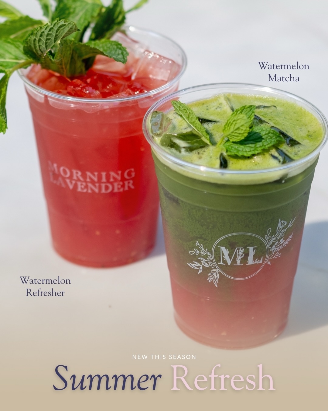 Sip into Summer with our new refreshing and delicious drinks! Available now ๐๐จ๐ฅฅ
Which drink are you most excited to try?
