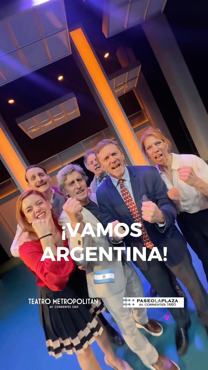 🇦🇷 ¡NOS VOLVEMOS A ILUSIONAR! ❤️
Hoy todos nos ponemos en #ModoFan✊🏻🎊
Fanáticos de nuestra cartelera. Fanáticos de nuestra selección. 🎭⚽️
Temporada Mundial en @paseolaplazaok y @teatrometropolitanok