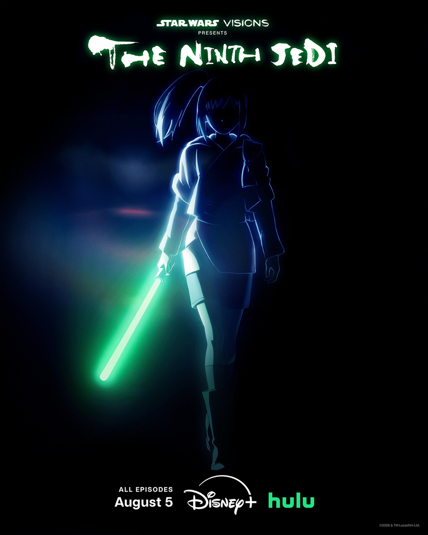 Look Ma, I’ve gone to the DARK SIDE. I’m GENNOH in Star Wars: Visions Presents - THE NINTH JEDI. All episodes on @disneyplus and @hulu AUGUST 5. Take it from me, THIS is the way.
