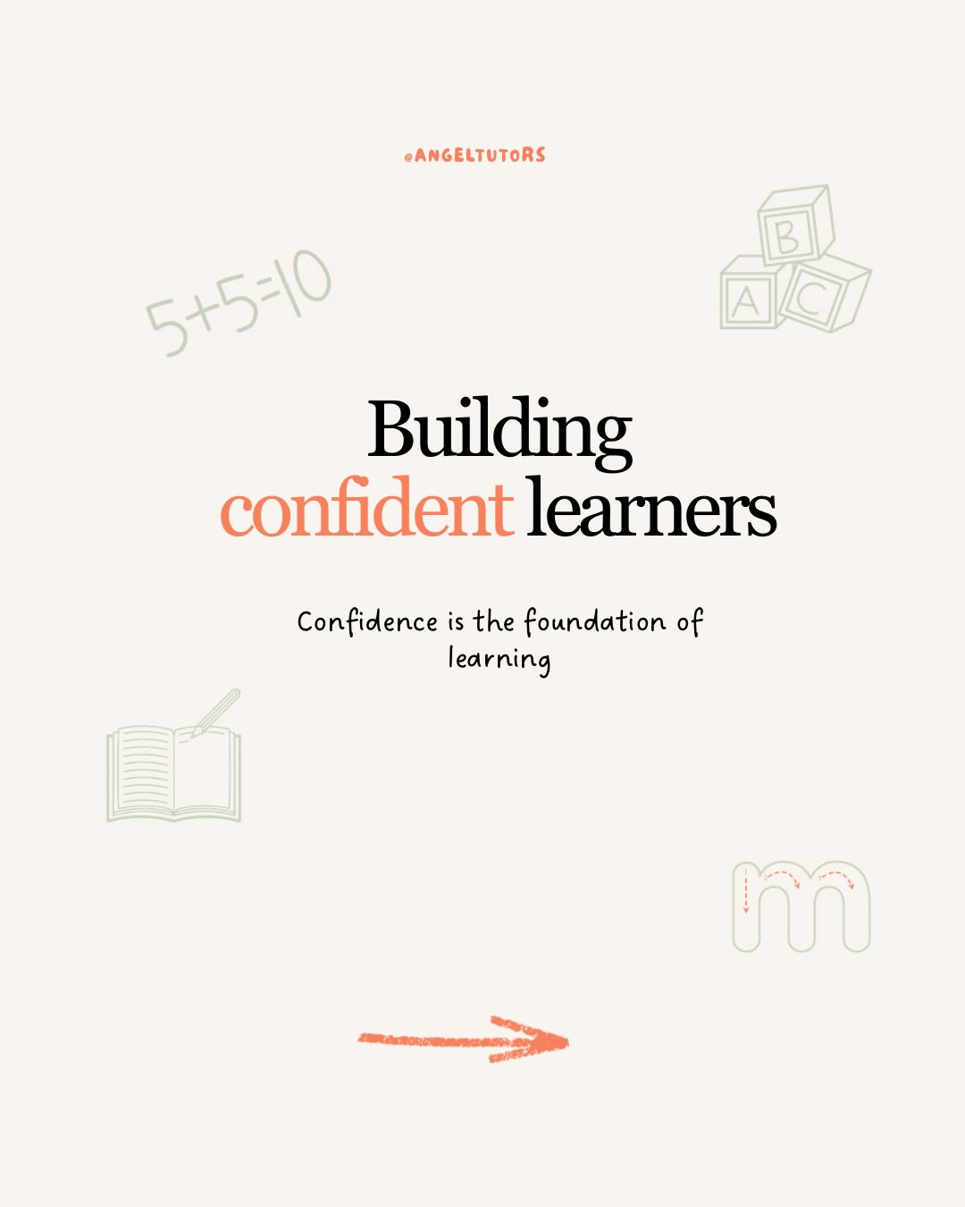✨ Building confident learners, one step at a time ✨
Confidence is at the heart of every successful learning journey. When children feel supported, encouraged, and celebrated, they become willing to take risks, ask questions, and embrace challenges.
At Angel Tutors, we believe that learning isn’t just about academic progress—it’s about helping children develop the self-belief they need to thrive both inside and outside the classroom. 💛
From mastering phonics and maths facts to developing independence and resilience, every small achievement builds the confidence needed for lifelong success.
🌟 Nurturing curiosity
🌟 Celebrating progress
🌟 Inspiring a love of learning
Because confident learners become capable learners.
#AngelTutors #buildingconfidentlearners #education #primaryeducation