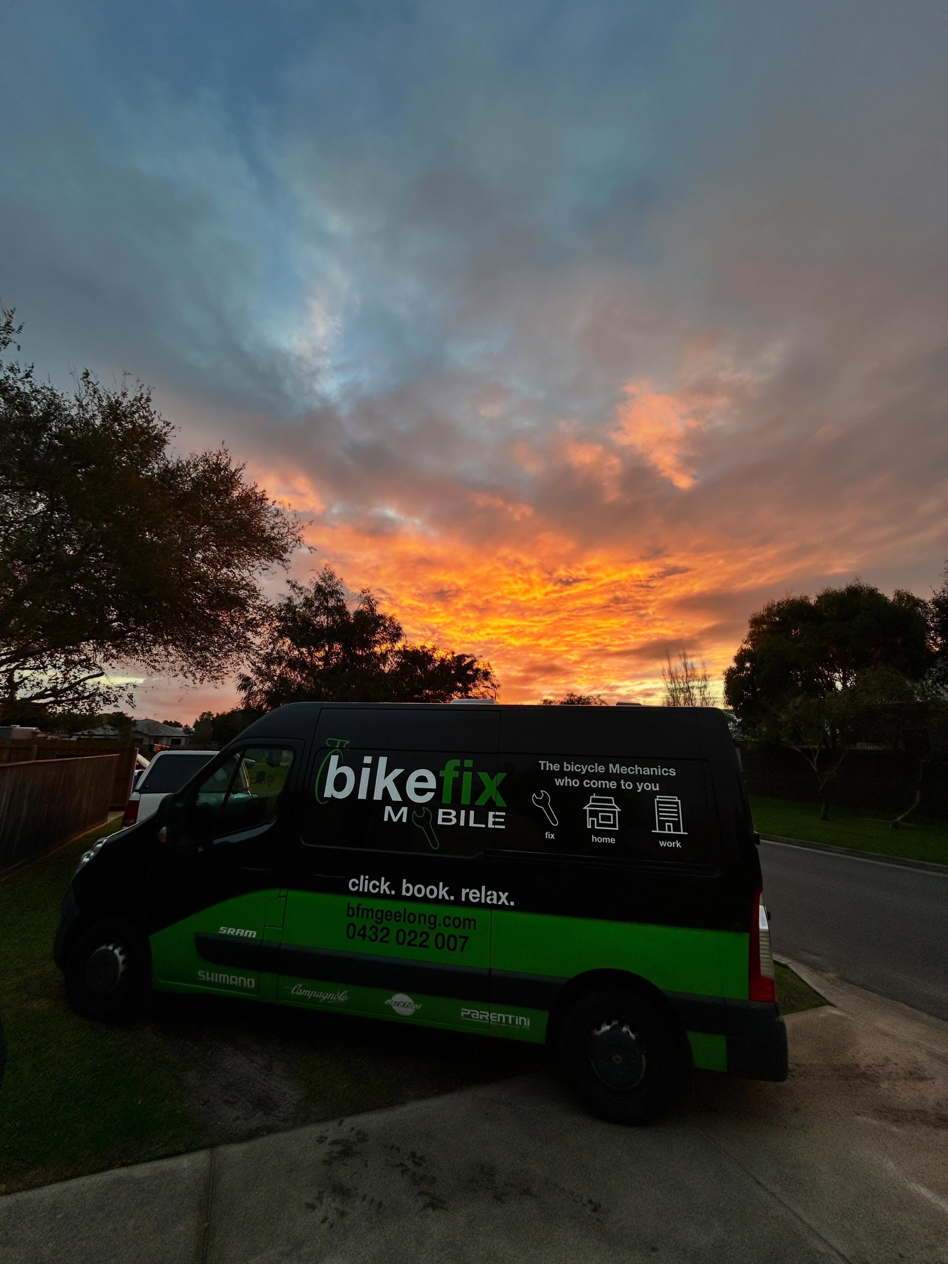 She’s back and ready for action. After almost 3 weeks of being off the road due to an electrical issue the #bikefixmobilesurfcoast van is up and running again. Massive thanks to @repcoaustralia in Ocean Grove for their patience and help.