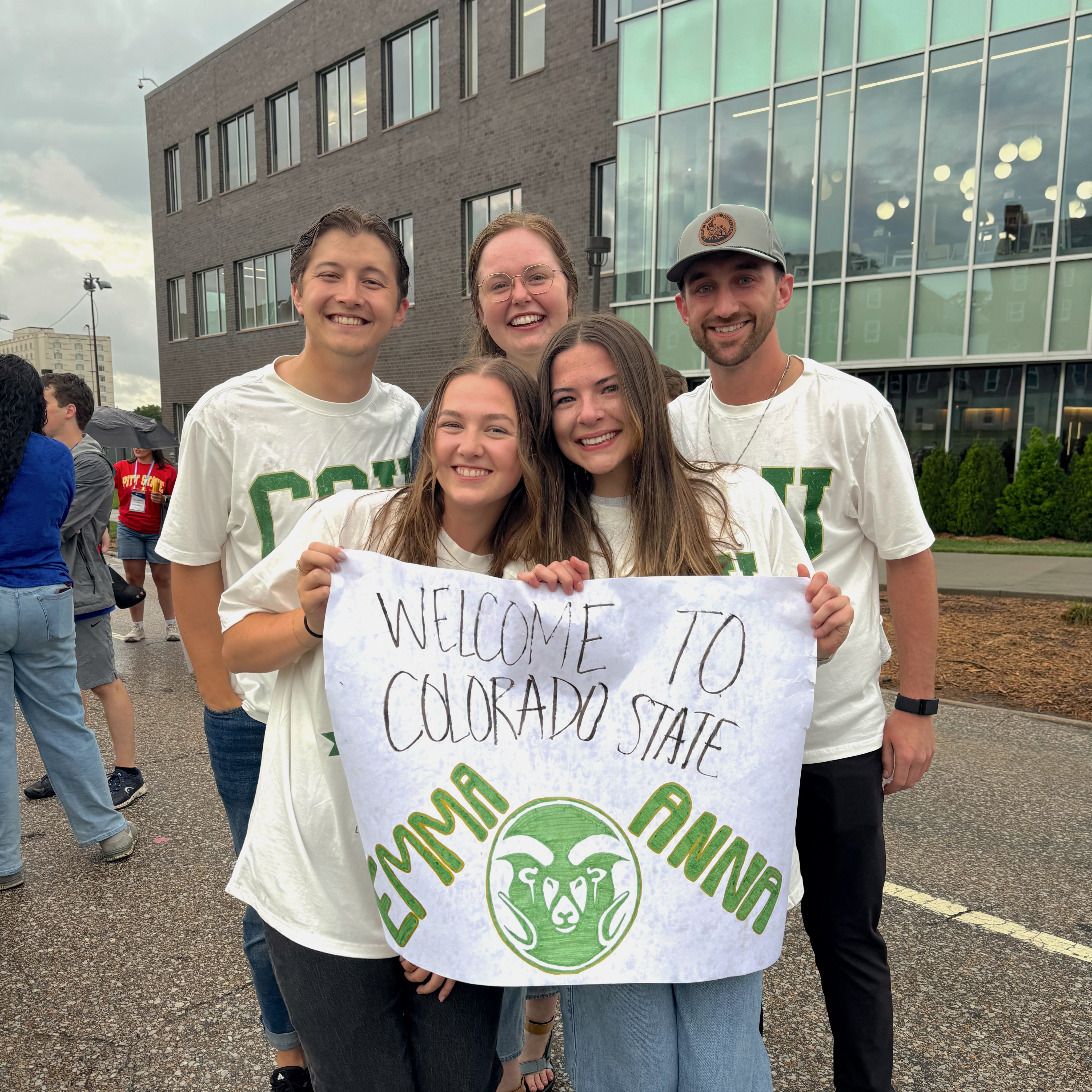 What the sign says!!!!! 🐏🌟💚 Please join us in welcoming our new FOCUS team at Colorado State!!
We are so grateful for their “yes” to serving our campus and can’t wait to see the many ways they’ll serve, lead, and walk alongside our students this year.
Be sure to say hello when you see them around campus 🥳 we can’t wait for all that’s in store for the 2026–2027 school year!
#coloradostate #focuscatholic #rams #csu #fortcollins