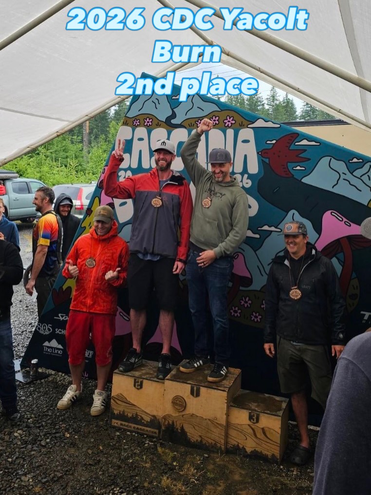 Another wet and wild race yesterday. Thanks @racecascadia for another awesome time. Stuck to my game plan of riding conservatively given the conditions which I’m proud of. I tend to throw caution to the wind which often doesn’t work in my favor. We saw a little bit of everything from sun to downpour and slick to grippy. My @schwalbe_mtb Magic Mary/Tacky Chan set up kept me on track. Looking forward to the final 3 races of the season.