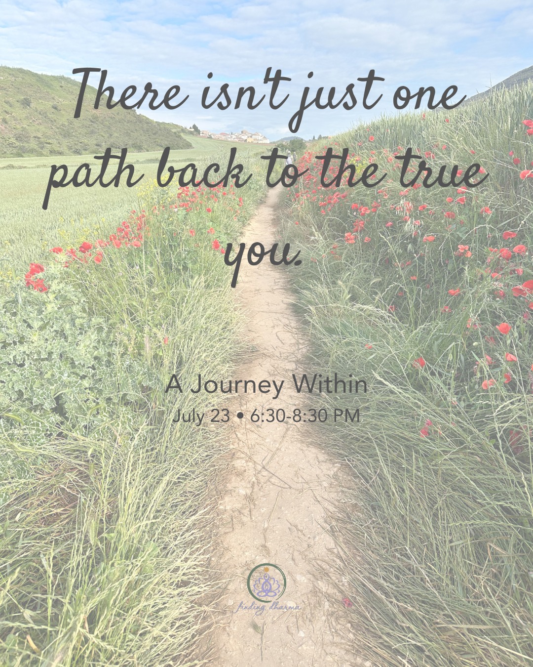 We often search for the answer.
The right teacher.
The right practice.
The right book.
The right path.
But what if there isn't just one path back to yourself?
My own journey has taught me that every experience offered a different perspective. Some helped me reconnect with my intuition. Others deepened my self-awareness, brought healing, or simply invited me to see myself in a new way. And honestly, some didn't resonate with me at all.
None of them asked me to become someone else.
They helped me remember who I already was.
That's why I created A Journey Within.
Not to suggest there's one "best" pathway, but to create a welcoming space where you can explore four different approaches to healing and self-discovery with openness and curiosity, discovering what resonates most deeply with you.
✨ Have you ever had an experience that changed the way you understood yourself?
🌿 A Journey Within: Exploring Pathways to Healing, Insight & Self-Discovery
Thursday, July 23
6:30-8:30 PM
Mind, Body & Soul, Berlin, CT
#FindingDharma #JourneyWithin #SelfDiscovery #HealingJourney #PersonalGrowth #Mindfulness #TrustYourJourney #SoulAstrology #EnergyHealing #Mediumship #QHHT