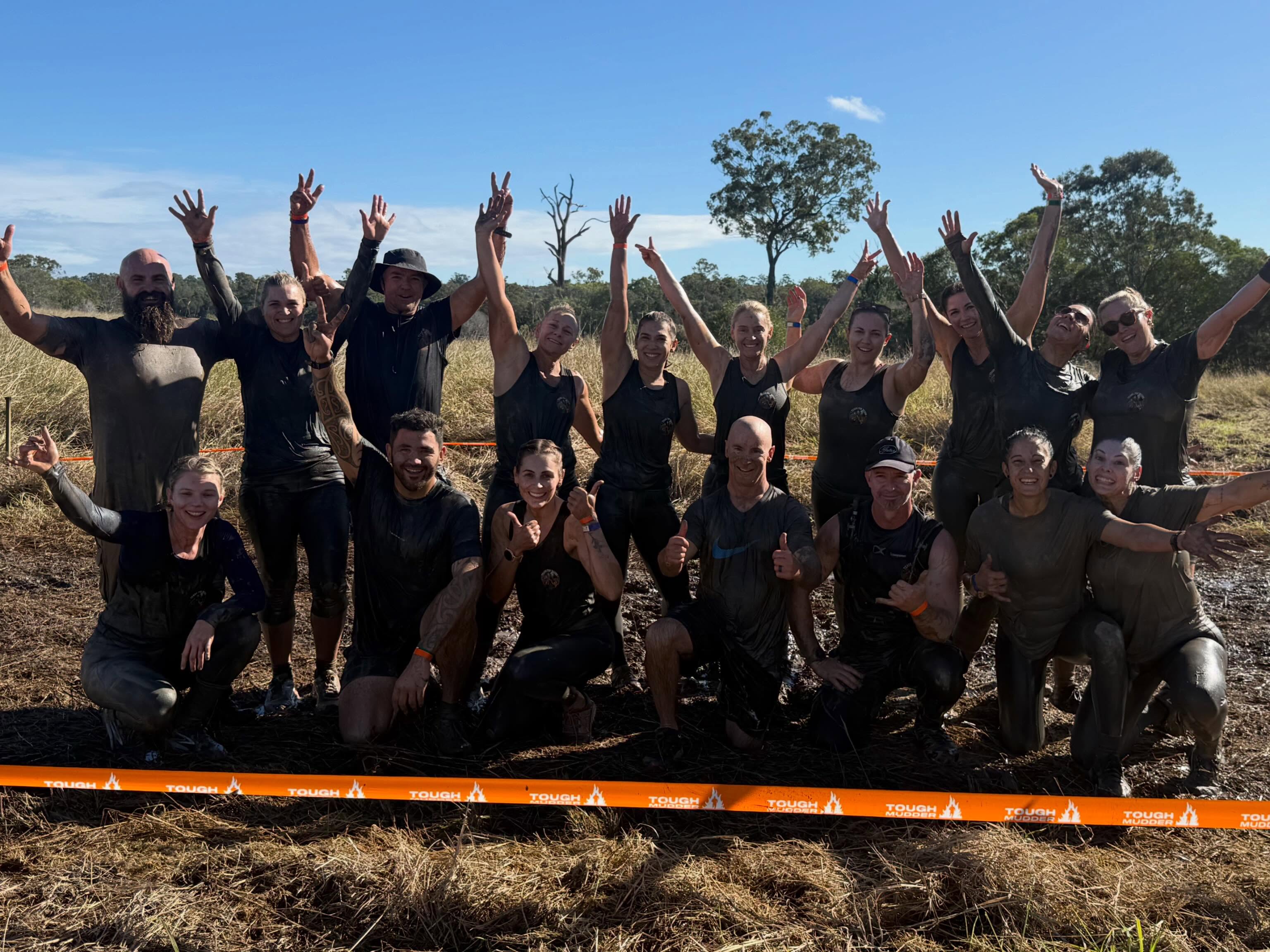 Massive Effort from the Tribe Crew today - attacking @toughmudderaustralia course 💯Proud of you all!
Now enjoy that 🍻 and rest up and recover🫶🏽 #Tribedoestoughmudder #Tribelife #Redlandbay