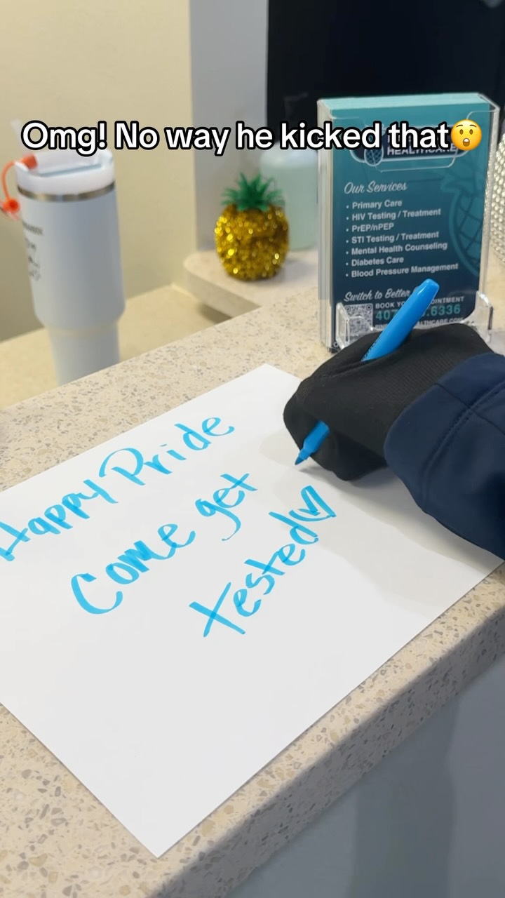 Happy Pride 🌈
While you’re celebrating, don’t forget to take care of your health too! ❤️
#bettertogether #pride #knowyourstatus #cliniclife #orlandohealthcare