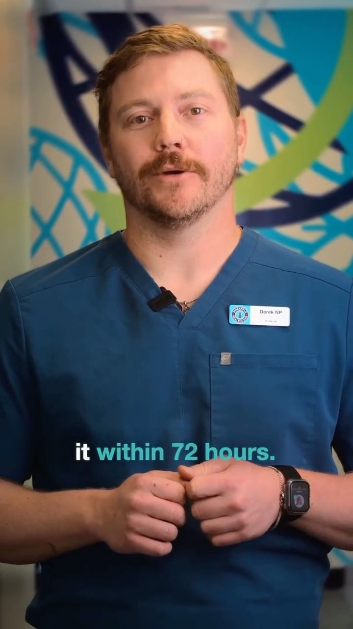 Think you may have been exposed to HIV? Time matters ⏰
nPEP (PEP) is emergency medication that must be started within 72 hours of a possible HIV exposure, and the sooner, the better.
If we’re closed, go to the nearest ER or urgent care immediately. Don’t wait.
#PEP #nPEP #HIVPrevention #KnowYourStatus