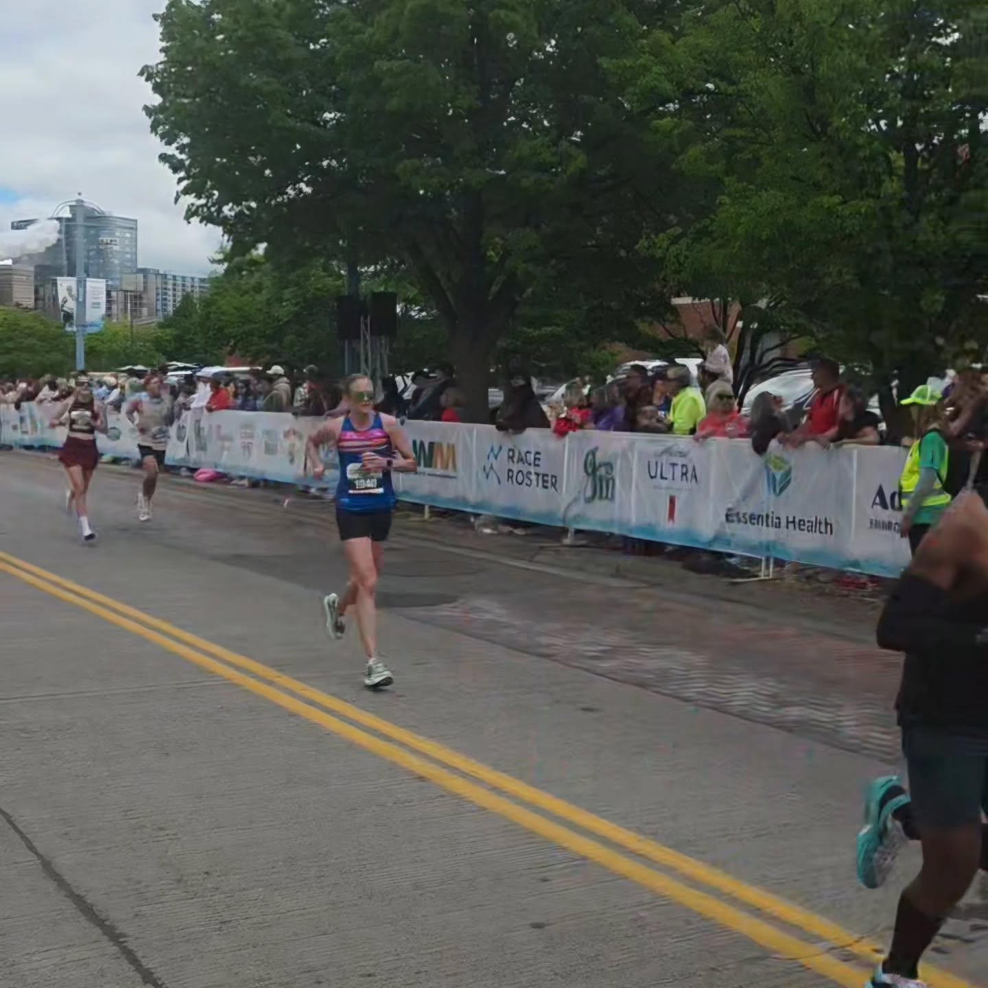 On June 20th, I crossed the finish line of Grandma's Marathon.
It wasn't the race I envisioned when training began back in March.
About 7-8 weeks before race day, I was hit with Influenza B. I fought hard to rebuild my fitness, but deep down I knew things weren't quite where they needed to be. Some workouts didn't go as planned, and the confidence I wanted going into race day just wasn't there.
As the race approached, I found myself questioning my "why." Why was I chasing this goal? How much was I willing to suffer for a PR?
I started the race determined to give it a shot. For the first half, I stayed within the 3-hour pace group and felt okay. But by mile 14, I knew something wasn't clicking. By miles 16-18, I realized I wasn't going to be able to hold on.
Then the race became something entirely different. The goal was no longer a PR. The goal was to finish.
From mile 20 to the finish line, it became a battle of will. My pace slowed. My heart rate wasn't recovering. My hip flexors and hamstrings screamed at me. More than once, I looked at a medical tent and thought about stopping.
But every time, I kept moving forward.
Sometimes the races that teach us the most aren't the ones where everything goes right. They're the ones where every part of you wants to quit, and you choose to continue anyway.
When I crossed the finish line, I cried. Not because I was disappointed. Not because I failed, but because I absolutely nothing left to give.
On that day, finishing was the victory.
After 11 marathons, I'm reflecting on what I want from this sport moving forward. Maybe chasing a sub 2:59 isn't worth the physical cost for me anymore. Maybe it's time for different goals, shorter races, and a different relationship with the marathon.
I still love running. I still love racing.
But if I run another marathon, I want to high-five spectators, smile when people cheer, soak in the atmosphere, and appreciate the experience instead of obsessing over the clock.
The marathon has a way of humbling you. Grandma's marathon taught me that sometimes grit looks different than successâand that's okay.
#GrandmasMarathon #marathonrunner #mastersrunner #marathontraining