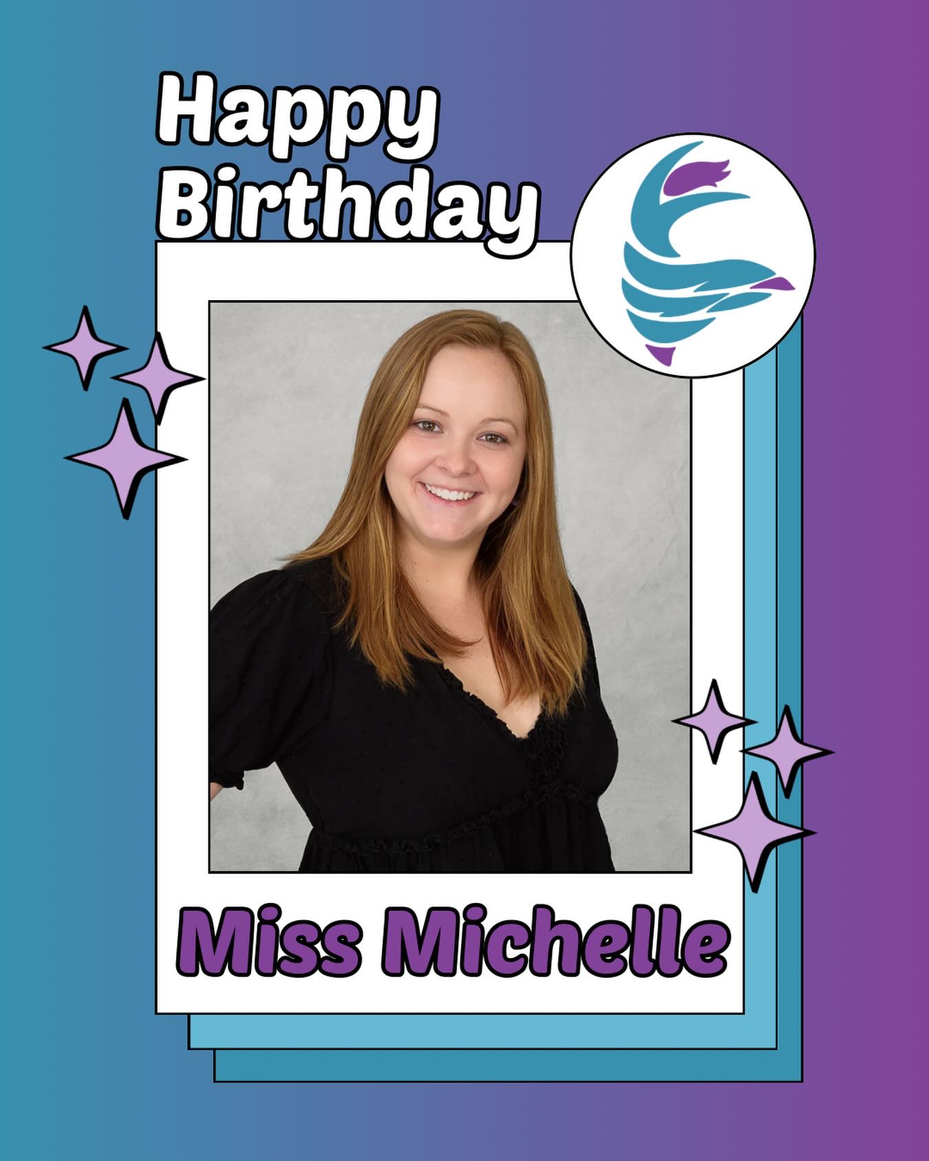 Happy birthday to our very own Miss Michelle! We love you so much and cannot wait to dance with you this Summer. Drop some love below for Michelle! 💙💜