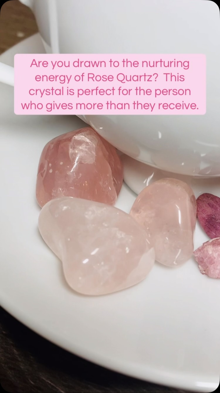 Crystals for the Heart Chakra.
#crystals #rosequartz #pinktourmaline