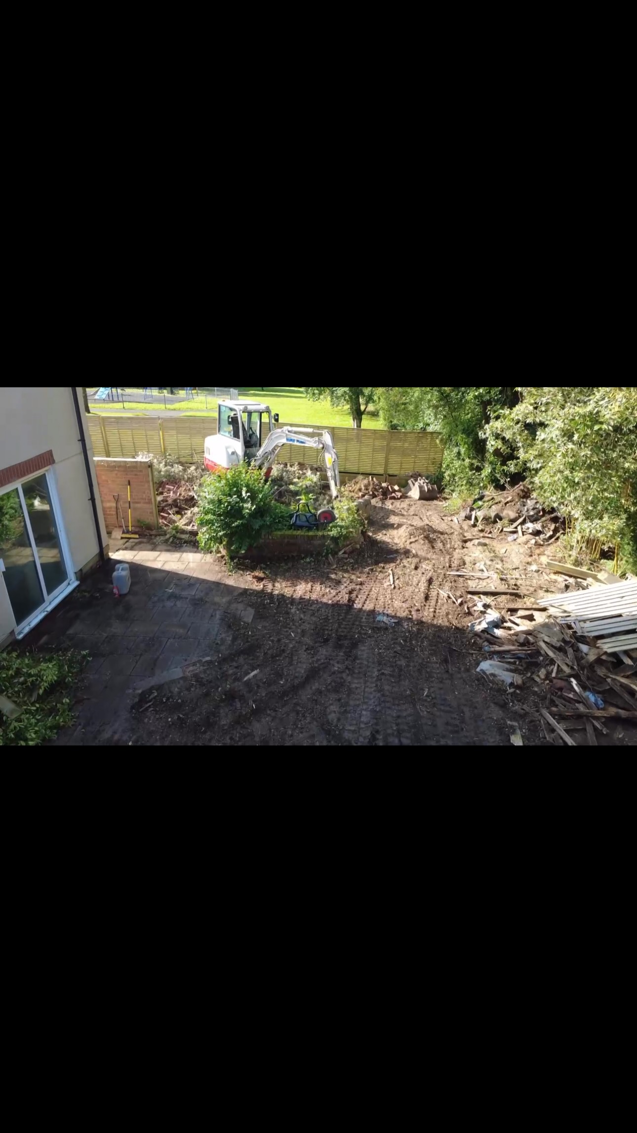 This is what we’re up to before we go on to the next garden room project.