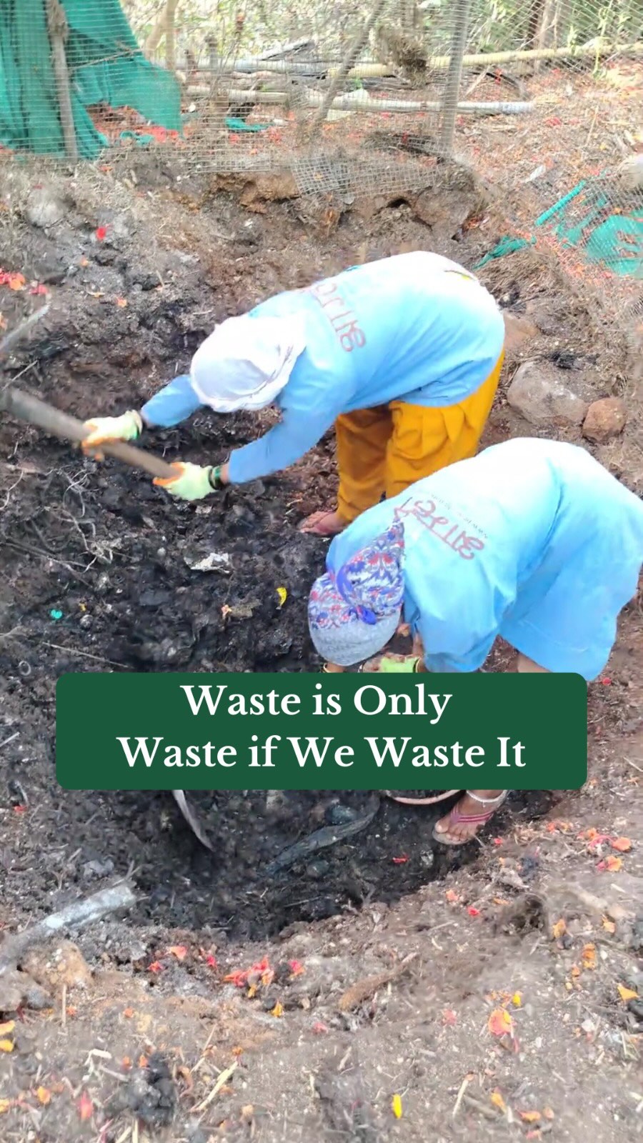 What begins as kitchen waste ends as nourishment for the soil. Through aerated composting, wet waste is transformed into nutrient-rich compost that supports farms, gardens, and plantations. By segregating waste and composting organics, we reduce landfill burden, return nutrients to the earth, and create a more sustainable future—one compost pit at a time.