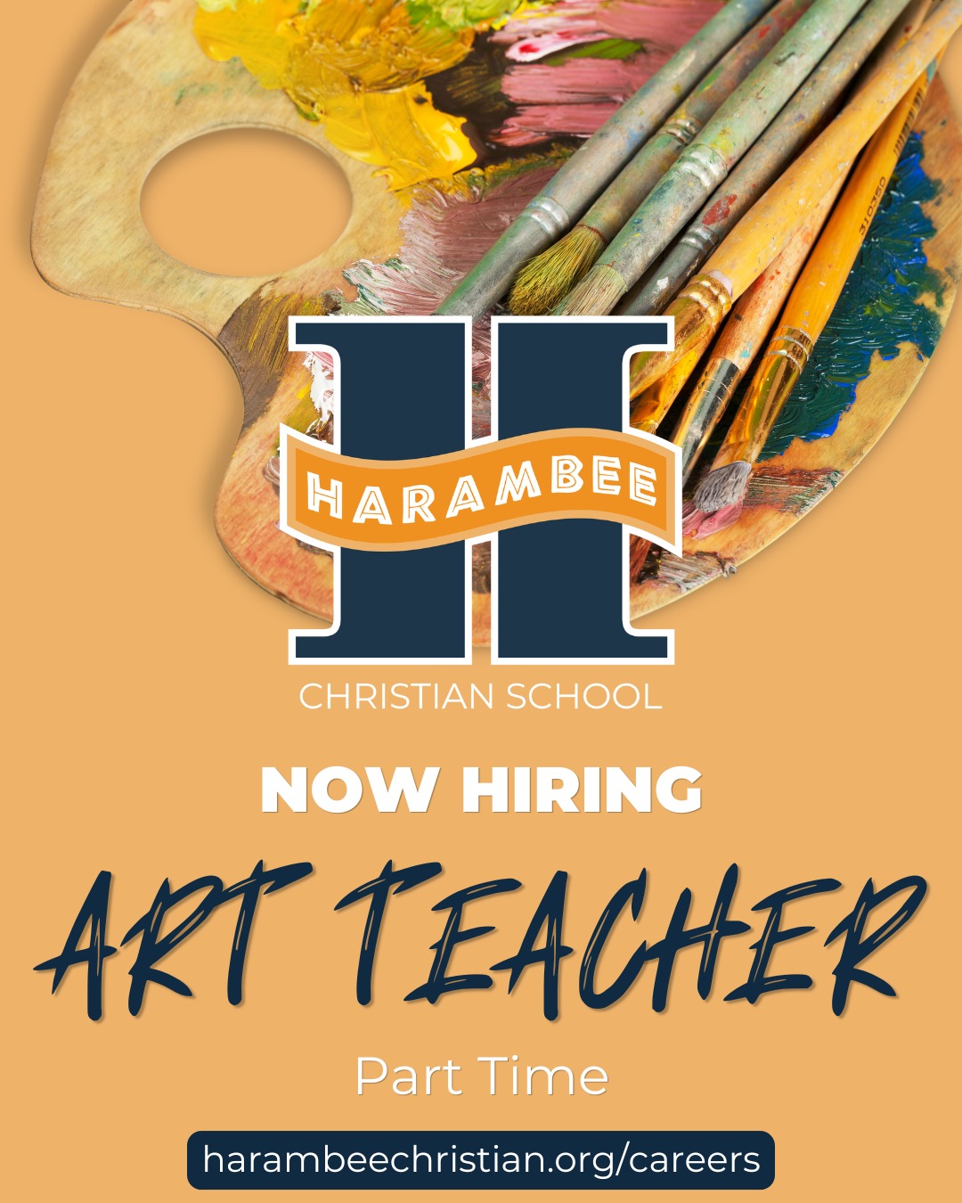 NOW HIRING | Part-Time Art Teacher 🎨
Calling all artists!
Harambee Christian School is looking for a part-time Art teacher for the upcoming school year.
We're a small school with a big heart and the kind of culture where you'll know every kid's name by week two.
You'll join a team that shows up for each other and for our students with consistency, joy, and purpose.
To apply or learn more, contact us at www.harambeechristian.org/careers
Let's make something beautiful together!
#harambee #nowhiring #artteacher #parttime #columbusschools #columbusstudents #southlinden