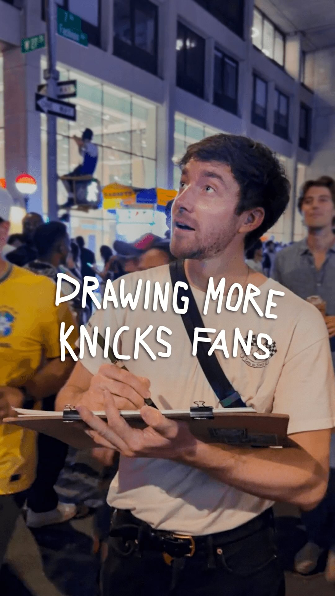 Making these drawing felt like writing love letters and thank you cards to the entire city. 💙🧡📩 #knicks #nyc #howtodraw