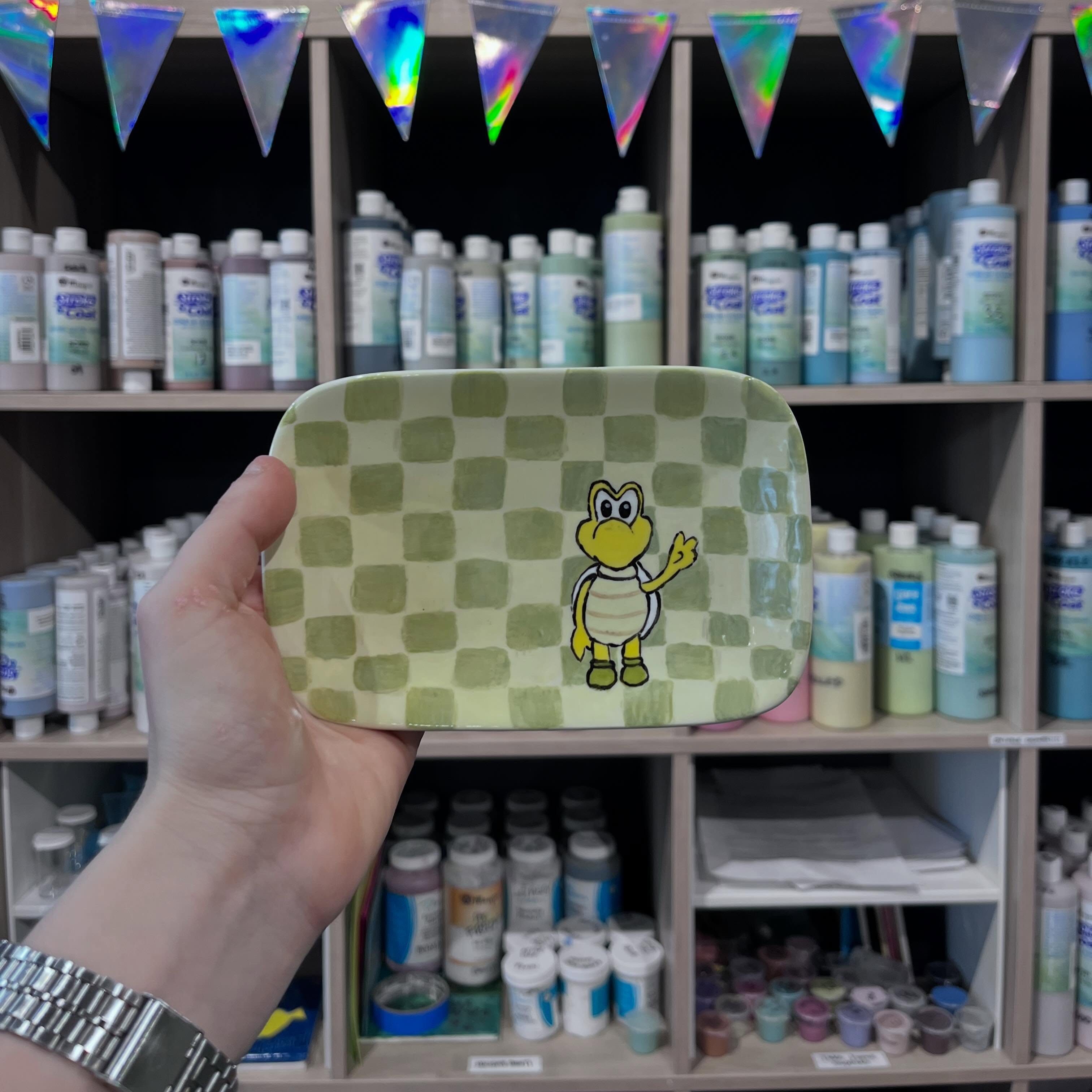 Kiln pulls from today!! Super cute plates✨🫶💌
#outthekiln #paintyourownpottery #plates