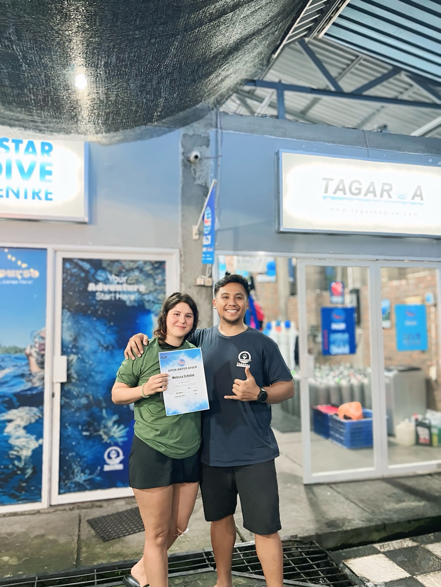 Another diver unlocked! 🔓🤿
Congratulations, Melissa, on earning your @paditv Open Water Diver certification! 🎉
You came as a student and left as a certified diver. The ocean is waiting—go make unforgettable bubbles! 🌊🐢💙
Welcome to the underwater world!
Tagaroa Dive Center
Authorized PADI 5 Star Dive Centre S-29078 ⭐️⭐️⭐️⭐️⭐️
Official DAN World Business Member 3238023
Contact us for more information & booking:
🤿@tagaroadivecenter
🌐www.tagaroadive.com
✉️ tagaroadivecenter@gmail.com
📞+62822-800-600-88
*We accept payment by OVO, GOPay, Qris, Wechatpay, Alipay, Credit Card Mastercard/VISA (0% installment program).
#tagaroadivecenter #openwaterdiver #diving #divingmanado #divingindonesia