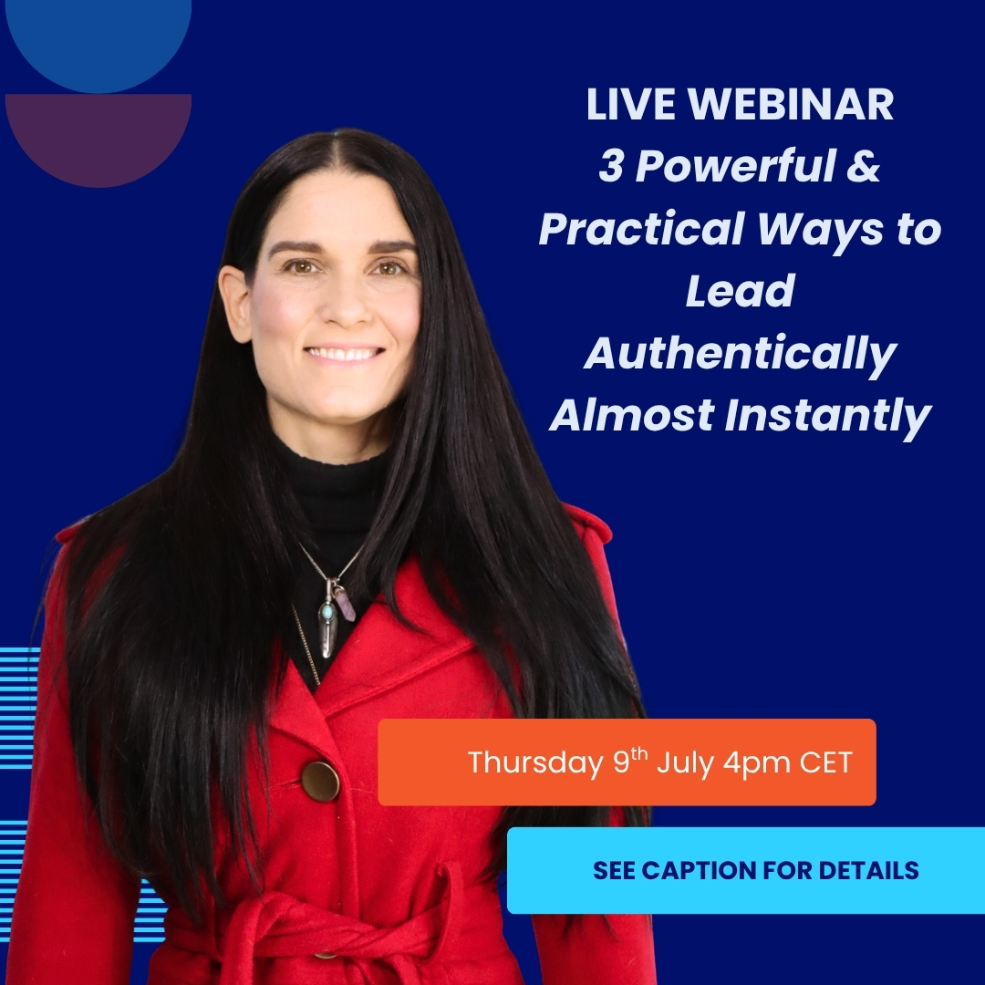 You don't need to change who you are to live and lead powerfully. ✨
You need to remember who you've always been, beneath the performance, the proving, and the patterns you inherited long before they ever showed up in how you live or how you lead.
That's the heart of my upcoming live event:
3 Powerful and Practical Ways to Lead Authentically That Work Almost Instantly
Three real, usable tools to help you reconnect to the truth of who you are, and live and lead from that place, again and again.
Every attendee also walks away with some wonderful bonuses:
🎁 A downloadable resource taking you through each process, with practical ways to apply it to your life and leadership
🎁 A guided visualization to help you ground and reconnect with yourself
🎁 The chance to book a free 75-minute one-to-one session with me, available only during the live event, spots limited!
🕓 Thursday 9th July, 4pm CET
Link in bio to register. 💟 SPOTS ARE LIMITED
DM any questions you have :)
#TheFeminineLead #authenticleadership #WomenInLeadership #DepthCoaching #womenwholead #LeadershipDevelopment #FemaleFounders #ExecutiveCoaching