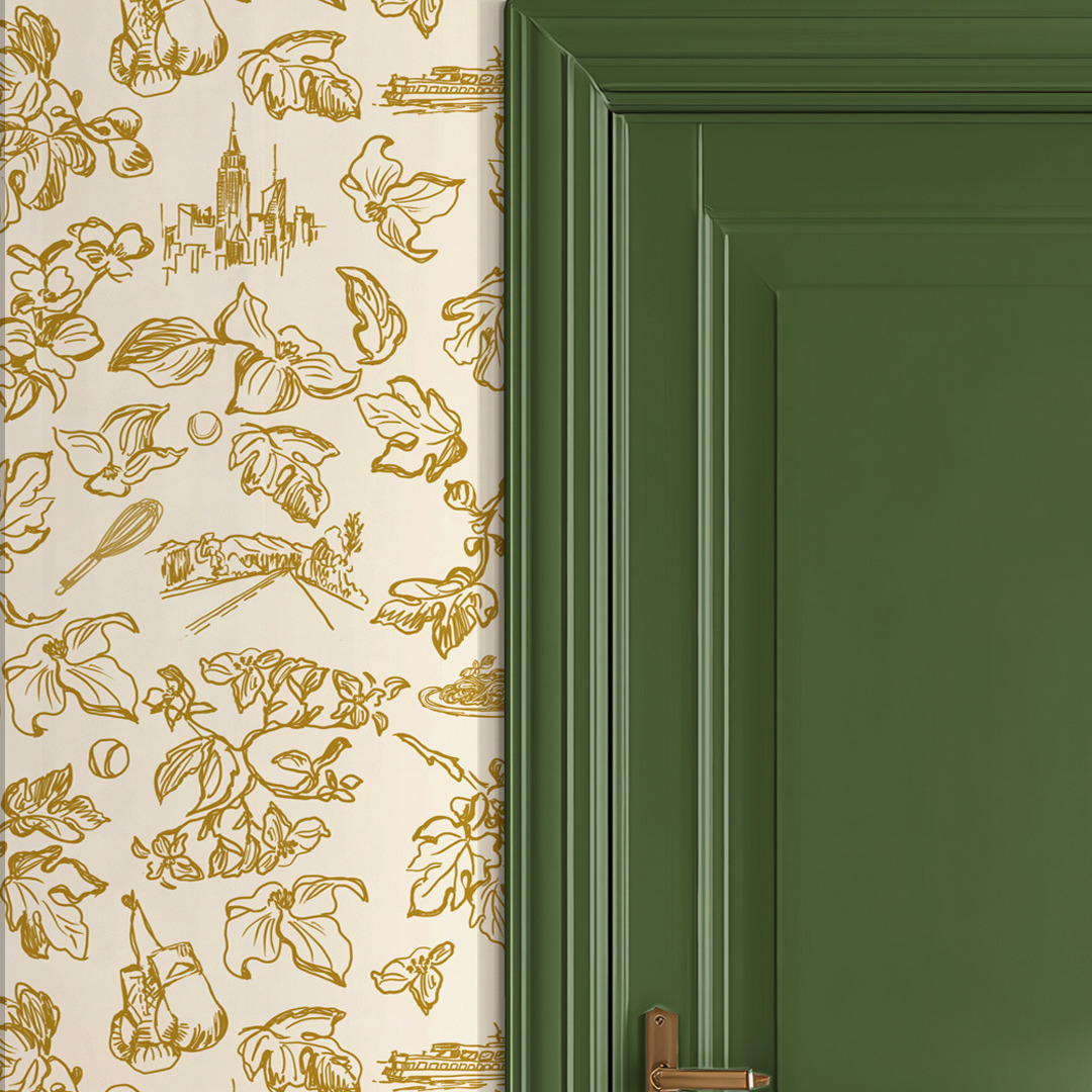 Let your walls talk.
Another bespoke wallpaper and a happy client !
Every bespoke design begins with a conversation and becomes something entirely personal. A wall covering that reflects your story!
Please reach out for more information.
Art for interiors | Custom Design | Made to Measure| Hand drawn design | Artful walls