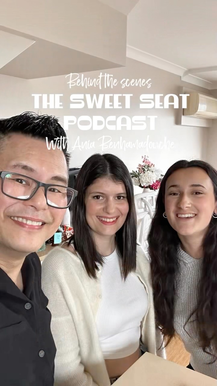 Behind the scenes at a fun afternoon recording an episode with @thesweetseat.podcast @ania.bh ❤️
We had a blast chatting about my food journey, whilst devouring a delicious sweet treat that Ania prepared…. I was a lucky duck! Getting to try her baking!
Make sure you follow the Sweet Seat Podcast and look out for this episode, coming out early July ❤️🙏🏻
#behindthescenes #jimmywongeats #podcast #foodjourney
