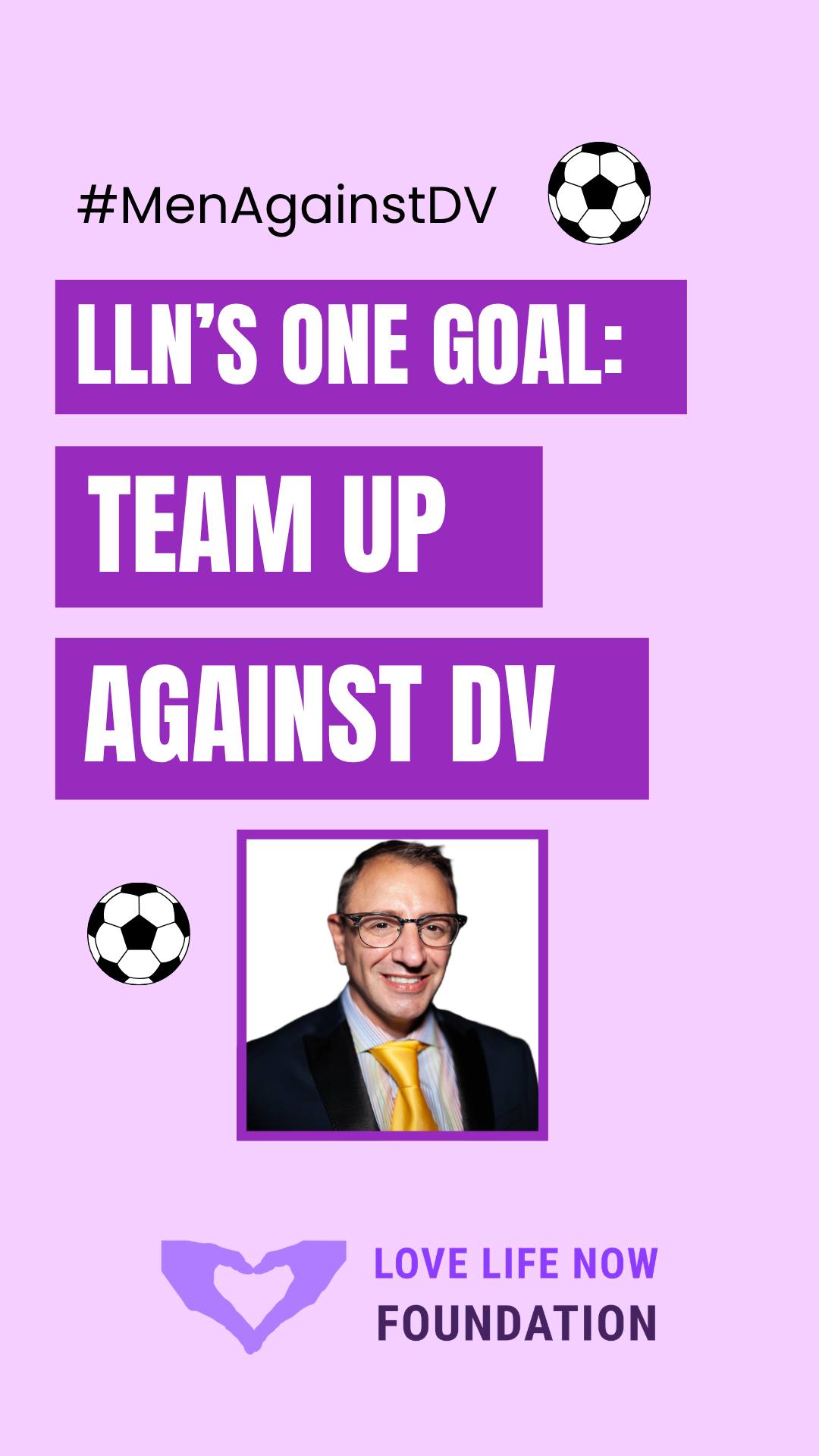 ⚽ Sports teaches us accountability ⚽️
To our teammates. To the game. To something bigger than ourselves.
So why should that stop when we leave the field? 🤔
Corey reminds us that the same values that make a great teammate — respect, responsibility, and showing up, are the same values that help drive accountability around DV off the field and into our homes and communities. 💜
👉 Watch Corey's message and share it 💜
#MenAgainstDV #TheyDoExist #LLN #OneGoal #DVawarenessCampaign #TeamUpAgainstDV #WorldCup #FIFA #LoveLifeNowFoundation #DVawareness #MenAsAllies