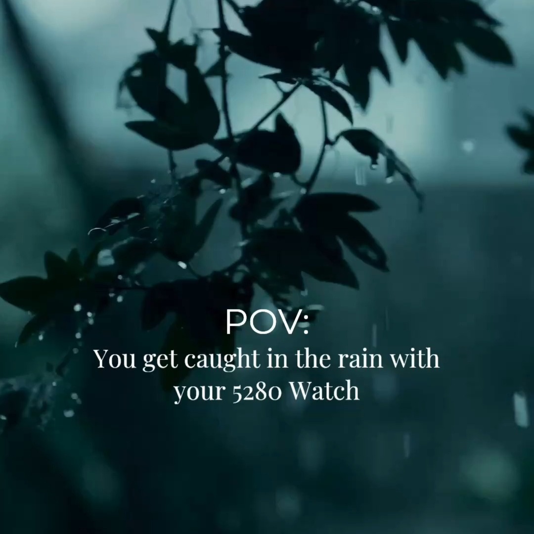 POV: You get caught in an absolute downpour...
Your 5280 Watch Company timepiece? No problem.
Your hair? Well... that's another story.
Every 5280 watch is built to handle more than just admiring glances.
💧 Antero & Blanca: 10 ATM water resistance
💧 AJAX: 20 ATM water resistance
Whether you're caught in an unexpected summer storm, exploring the outdoors, or simply living life without worrying about every raindrop, your watch is designed to keep up.
Because a handcrafted watch shouldn't spend its life hidden from the elements.
Wear it. Enjoy it. Make memories with it.
We'll leave the umbrella up to you.
Made Mile High. One of One by Design.
#5280WatchCompany #MadeMileHigh #IndependentWatchmaking #BasseTaille #Guilloche #WatchCollectors #LuxuryWatch #WaterResistant #EverydayLuxury