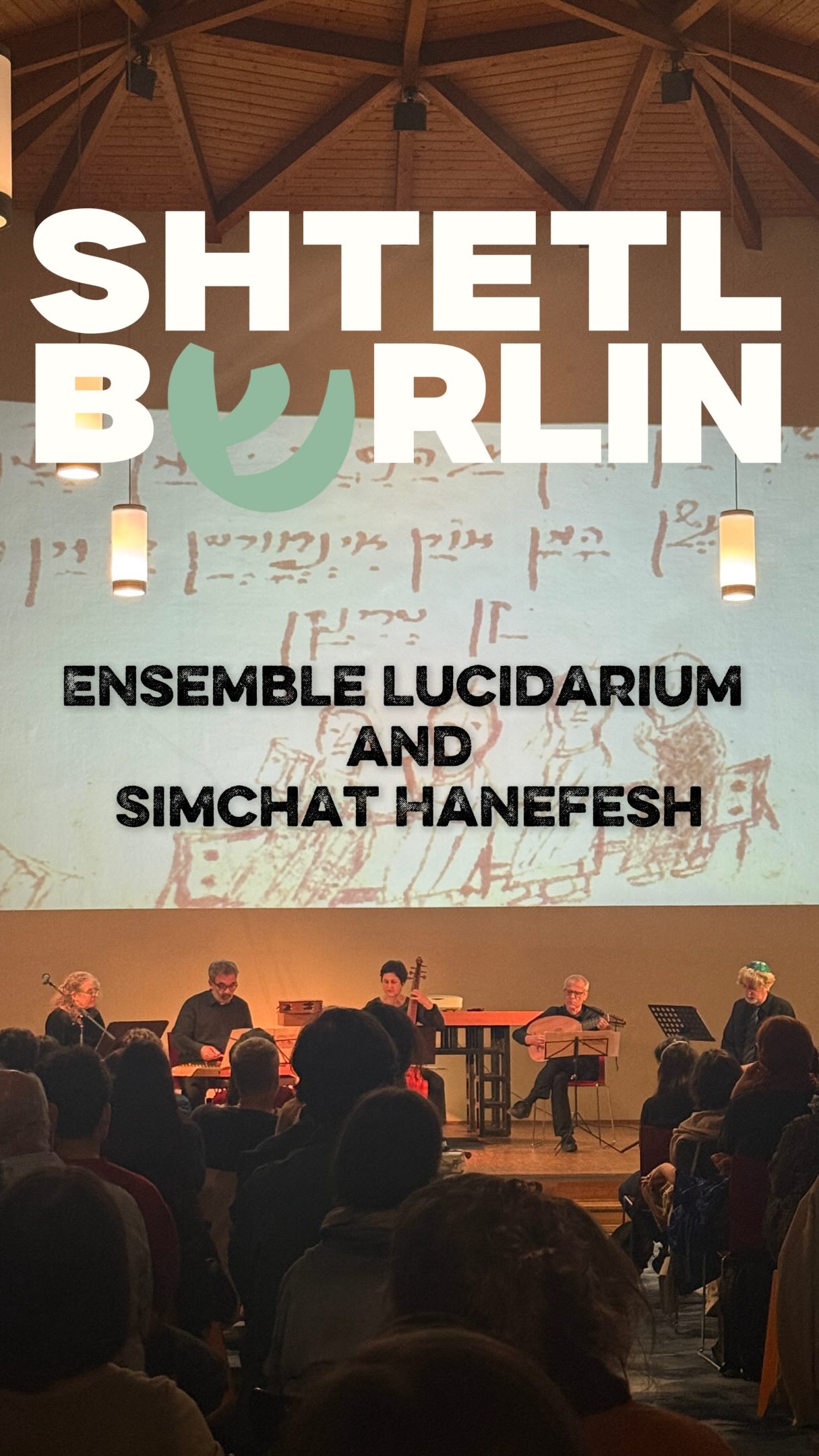 What a pleasure to be a part of journey though the centuries, exploring the roots of Ashkenazi culture with such incredible musicians and presenting a historic first ever double bill concert with @ensemble_lucidarium and Simchat Hanefesh, and lectures by the brilliant Dr. Diana Matut and @dj.knif.e .
It was a joy to welcome them all into our community - thank you to everyone who listened, smiled, and shared these beautiful moments with us! #klezmer #shtetlberlin #jewishculture #worldmusic #jewishculture