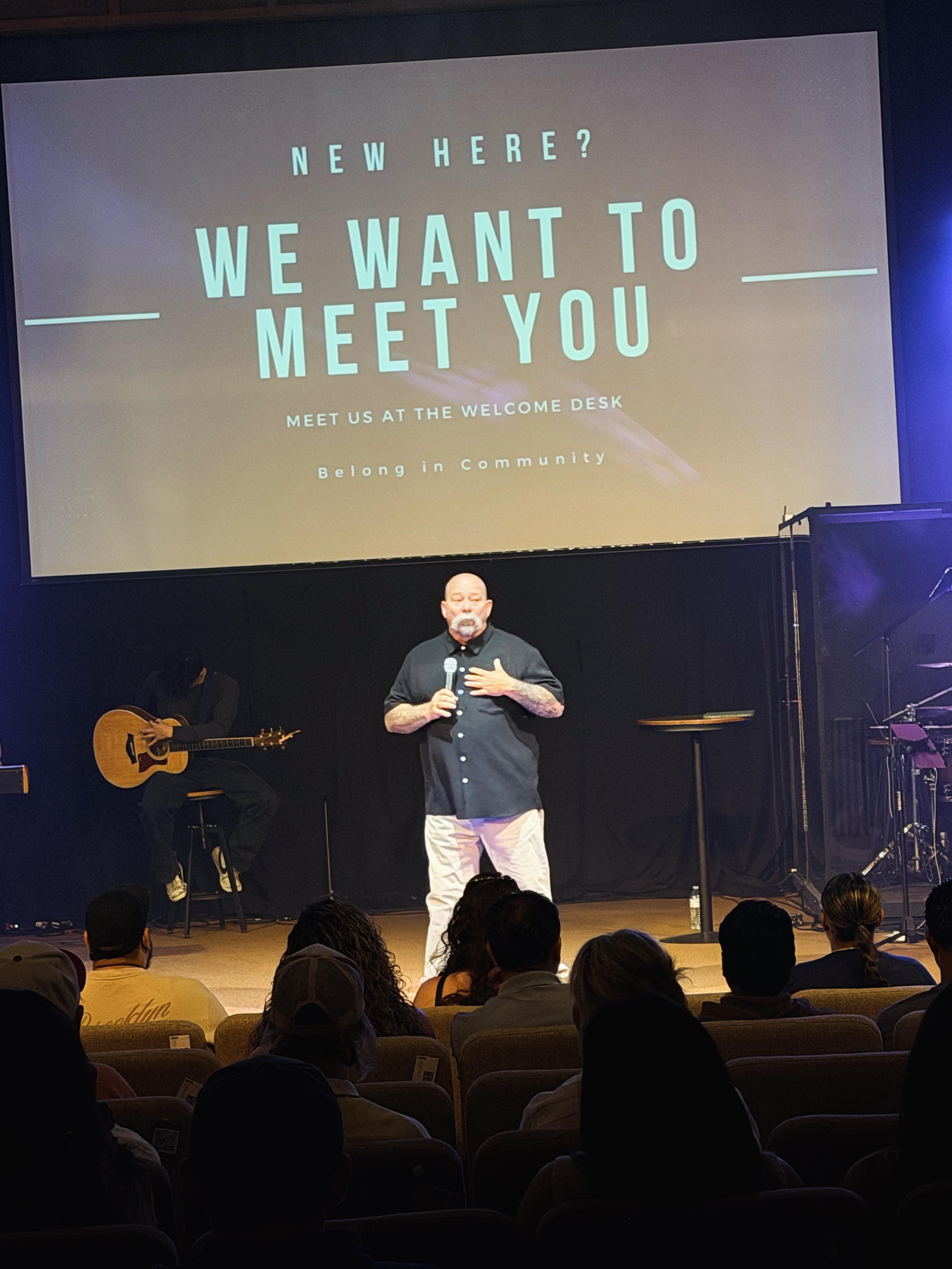 We love building community and meeting new people! If you are new here, let’s connect! Sunday at 10:30am we will meet you in the Coffee Social!