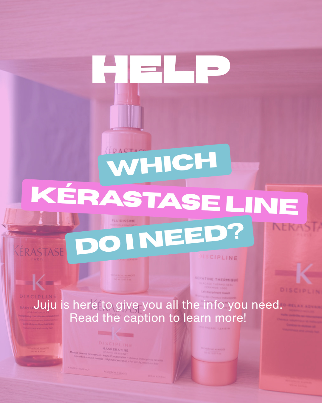 Not sure which Kérastase line is actually right for your hair? You're definitely not alone. 🤍
With so many beautiful products, it can be hard to know what your hair really needs.
That's why Juju is breaking it all down for you. From dry and damaged strands to frizz, color care, volume and everything in between, she's sharing how to find the perfect Kérastase routine for your specific hair goals.
Watch the video, find your match, and if you're still not sure, come see us. We'll help you build a routine your hair will thank you for.
Click the link in bio to hear from Juju herself.
