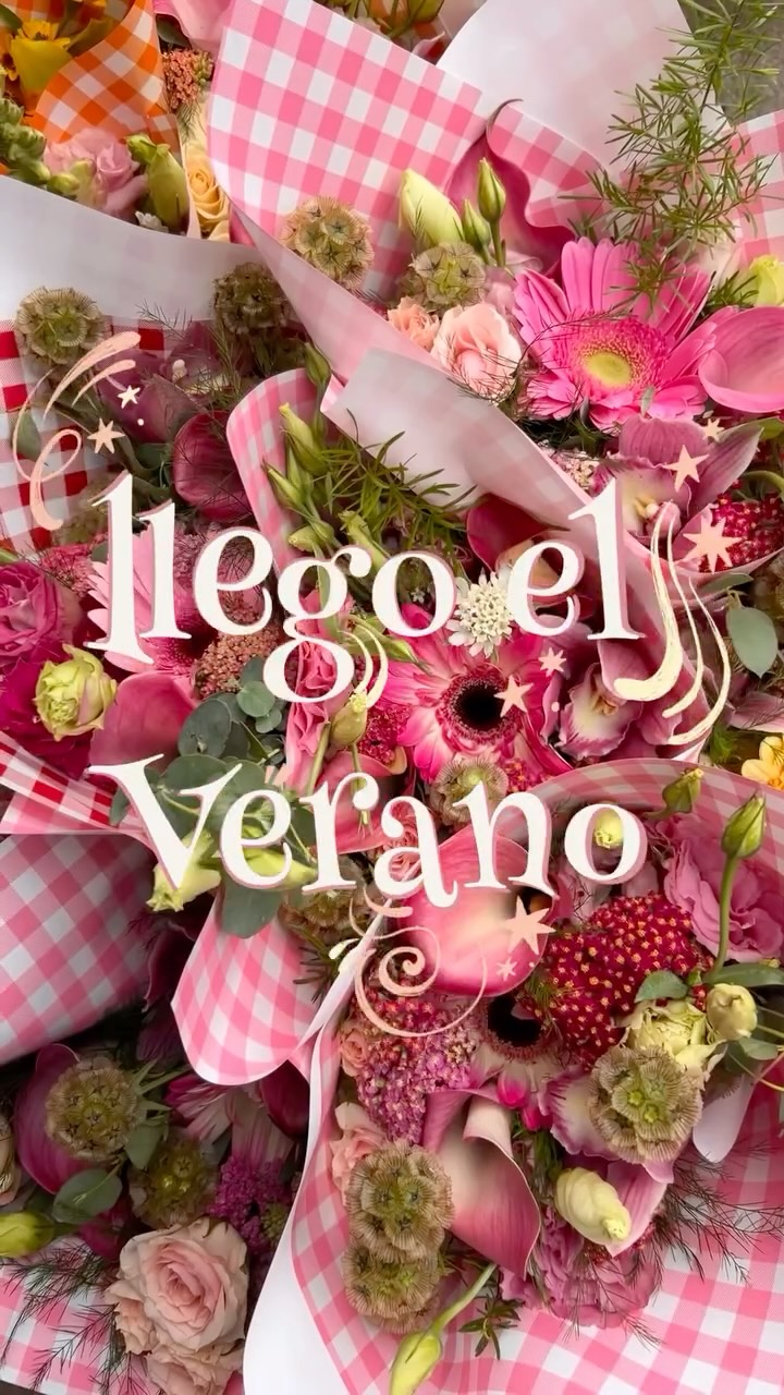 Ya llego el calor 🌷💓🌸✨ Celebrate the Summer Solstice with some fresh flowers 💝💟☀️
