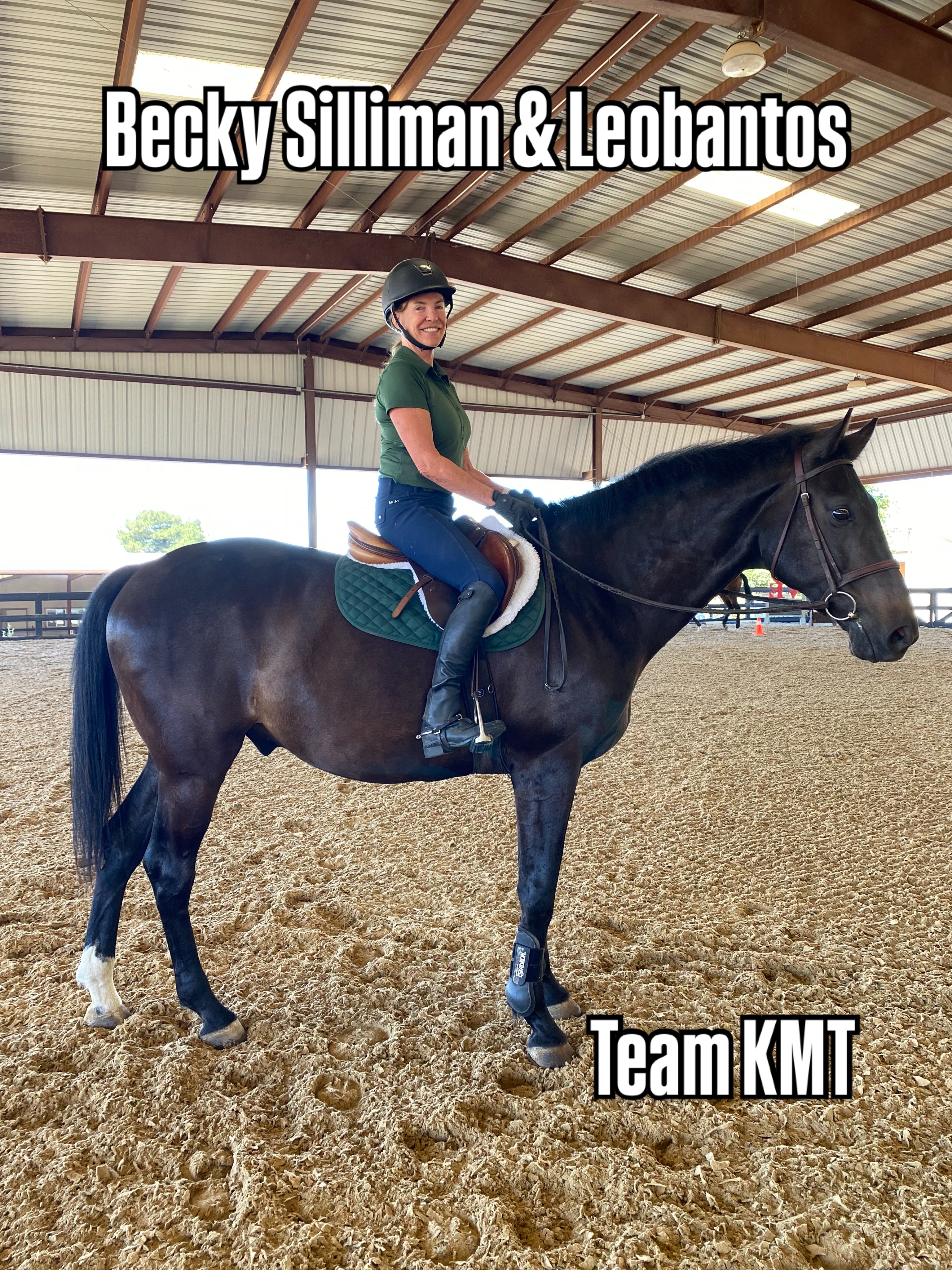 What a perfect match! A big congratulations to Becky Silliman on her lease of the lovely Leobantos! We can’t wait to see you in the show ring🤩