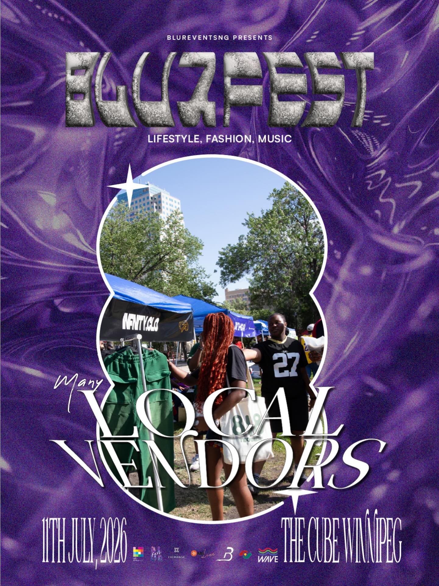 A day party and a full market village! BLURFEST takes over the exchange on the 11th of July!!!