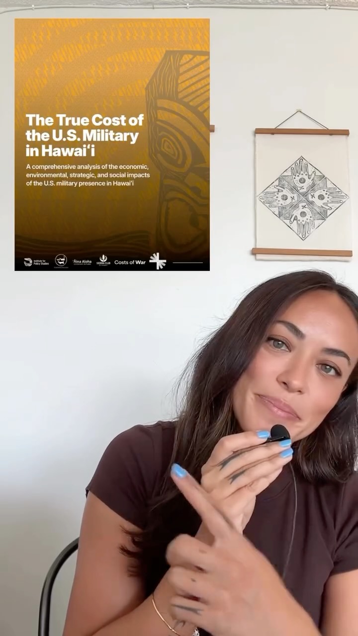 Irei No Hi reflections. I just got home from visiting family in Okinawa last week. So much of my journey in politics is shaped by the solidarity and shared struggles between Okinawa and Hawaii. So I’m honoring my ancestors today by reading “The True Cost of Militarism in Hawai‘i”. Because the best way to honor the lives lost in war is to work toward a future without it.
You can read the report too. Link in my bio. Mahalo to @ips_dc for supporting this important work.